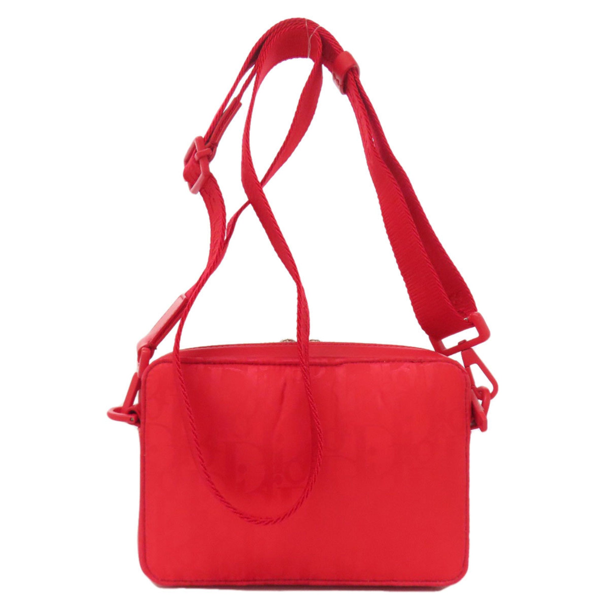 CRD Dior ERL Collaboration Trotter Pattern Mirage Nylon Shoulder Bag for Women