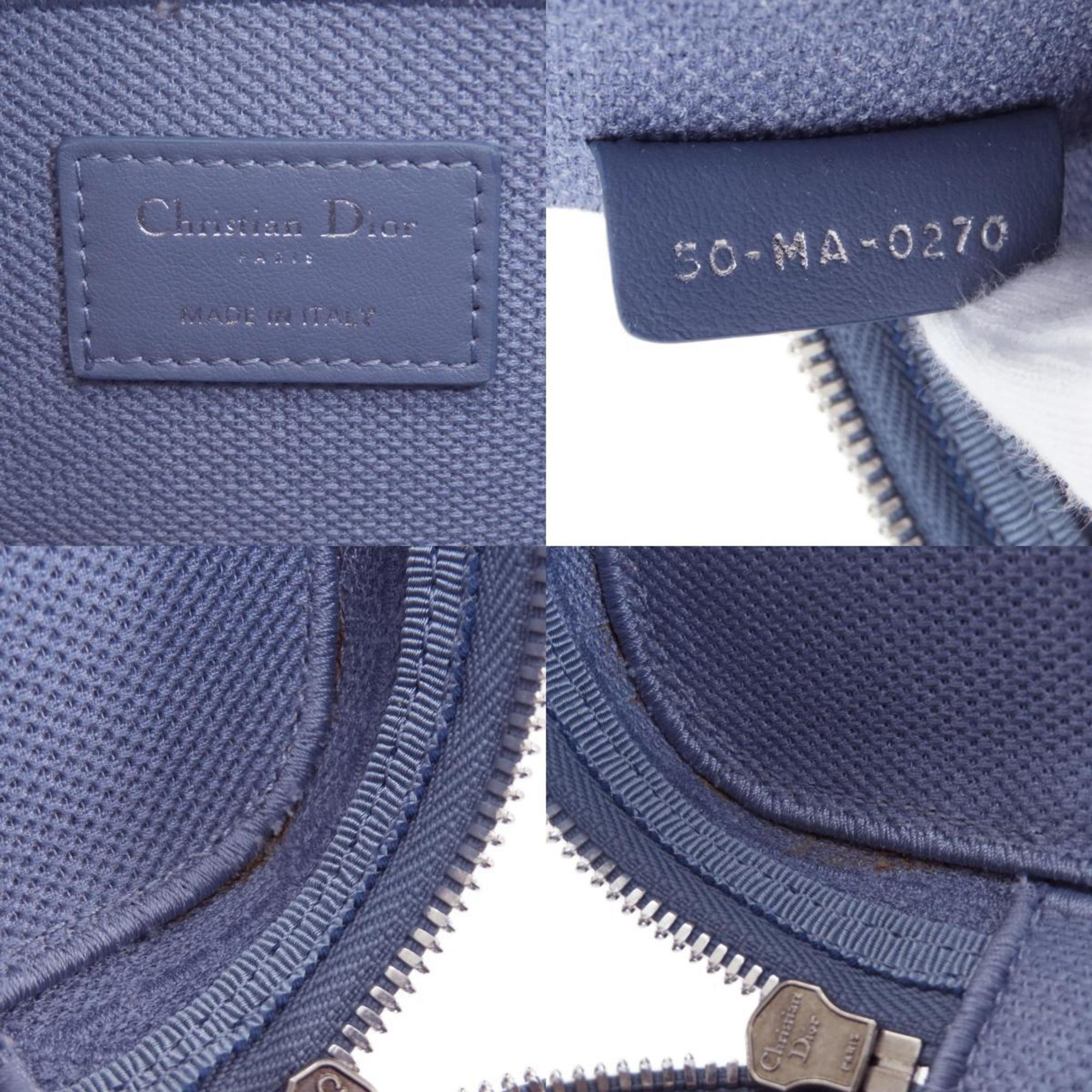 CRD Dior Lady Dee Light Vanity Handbag Canvas Women's