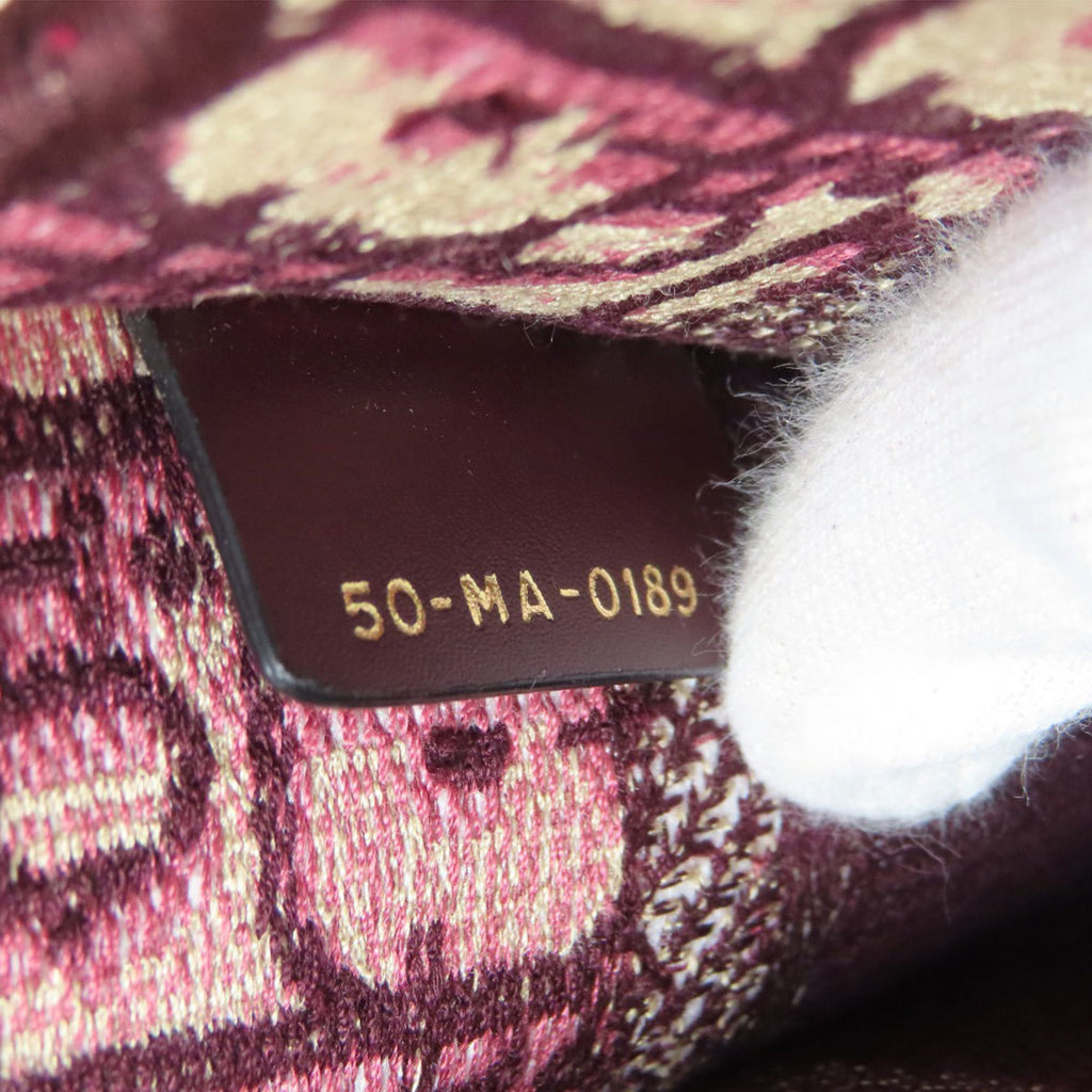 CRD Dior Book Tote Mini Handbag Canvas Women's