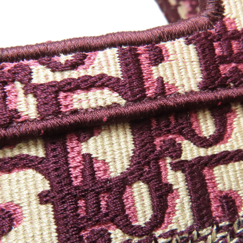 CRD Dior Book Tote Mini Handbag Canvas Women's