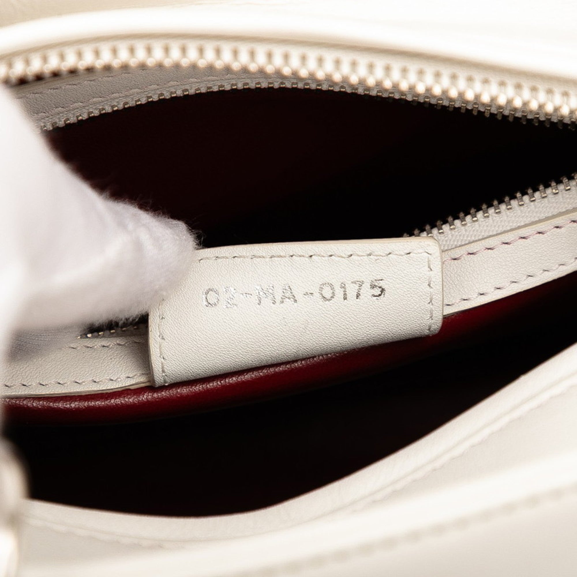 CRD Dior Dior Paradise Lady Handbag/Shoulder Bag, 2-Way, White/Multicolor Leather, Women's,