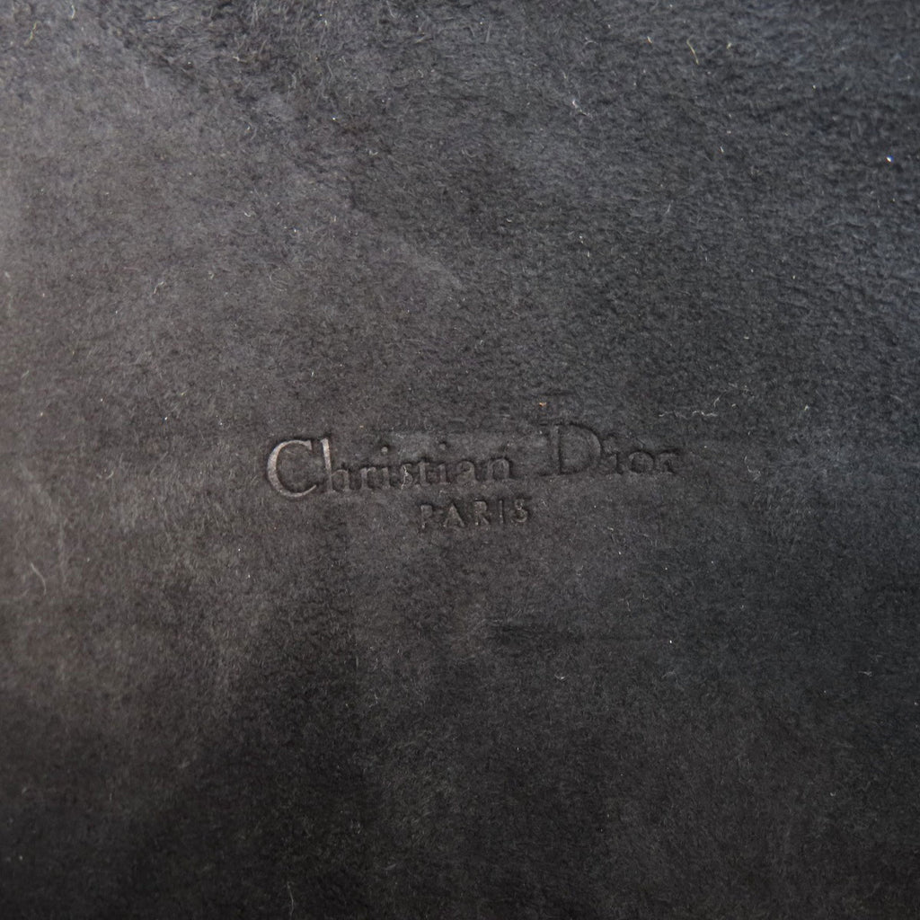 CRD Dior Caro Double Pouch Shoulder Bag Calfskin Women's CHRISTIAN DIOR