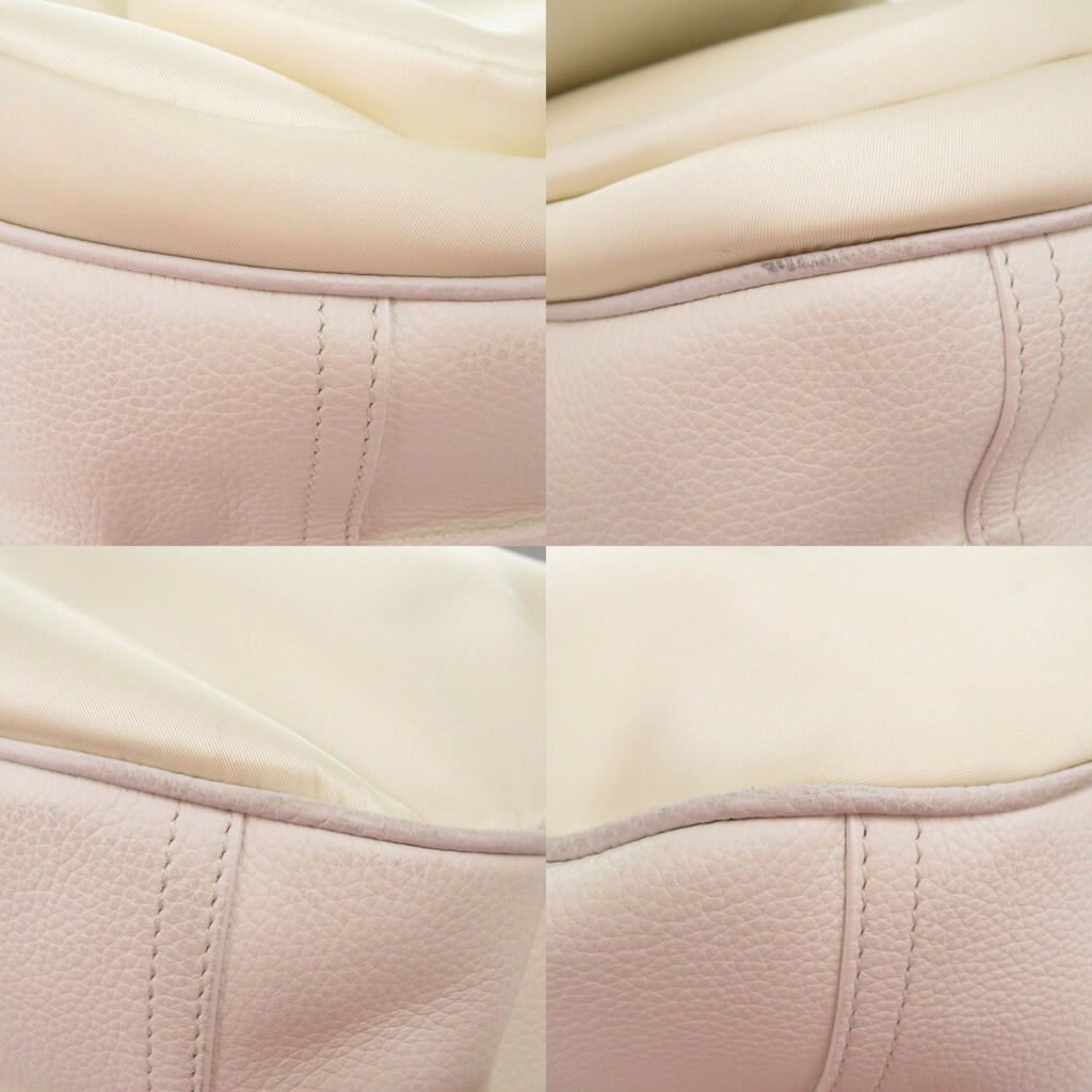 CRD Dior x Sacai Saddle Soft Bag 1ADHO029USG Leather Nylon White Shoulder 1579Christian Men's