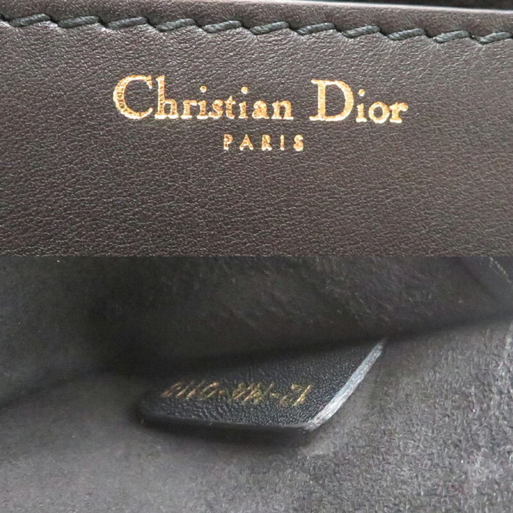 CRD Dior Women's Leather Shoulder Bag Black