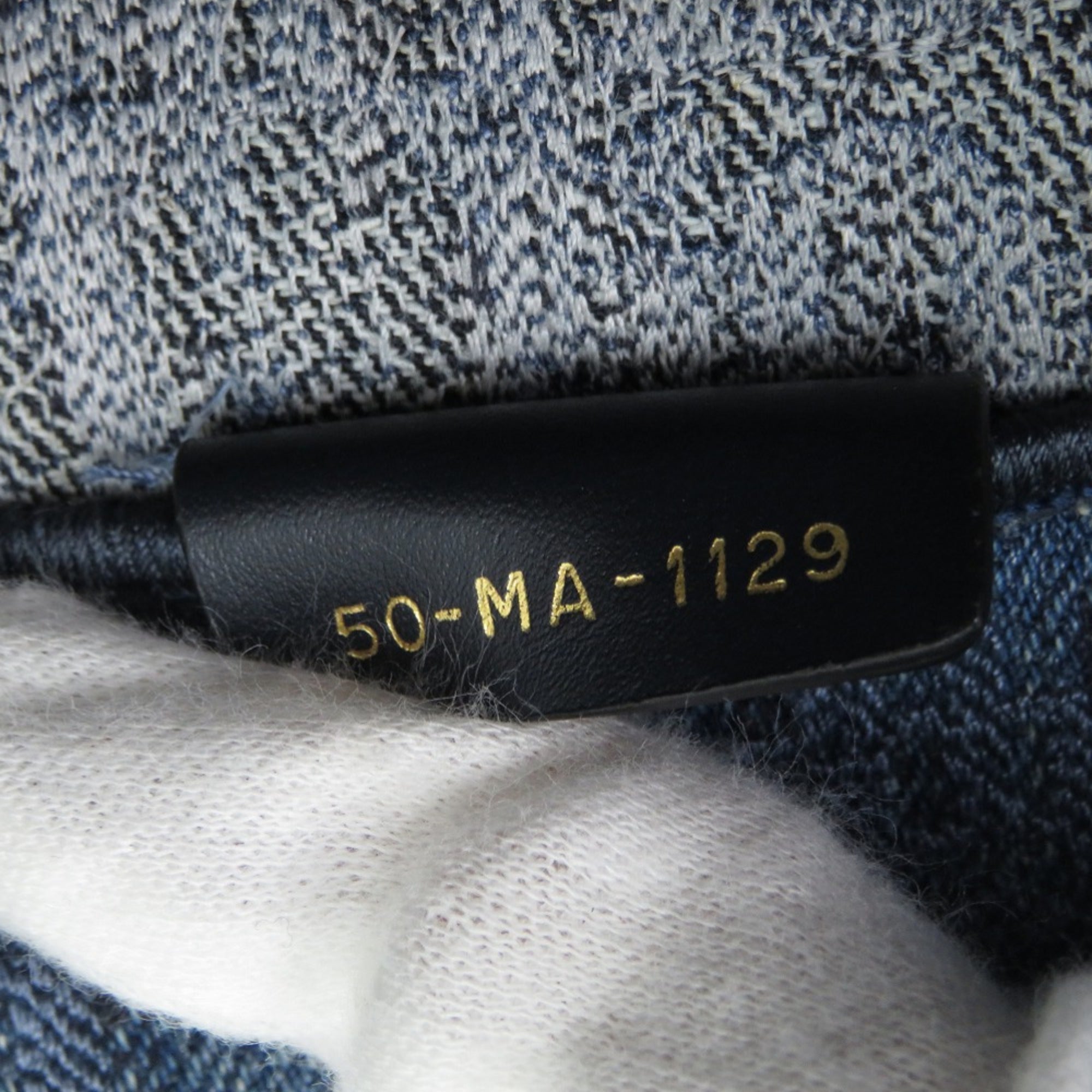 CRD Dior Oblique Book Tote Large M1286ZWAL Denim Blue Bag 0150