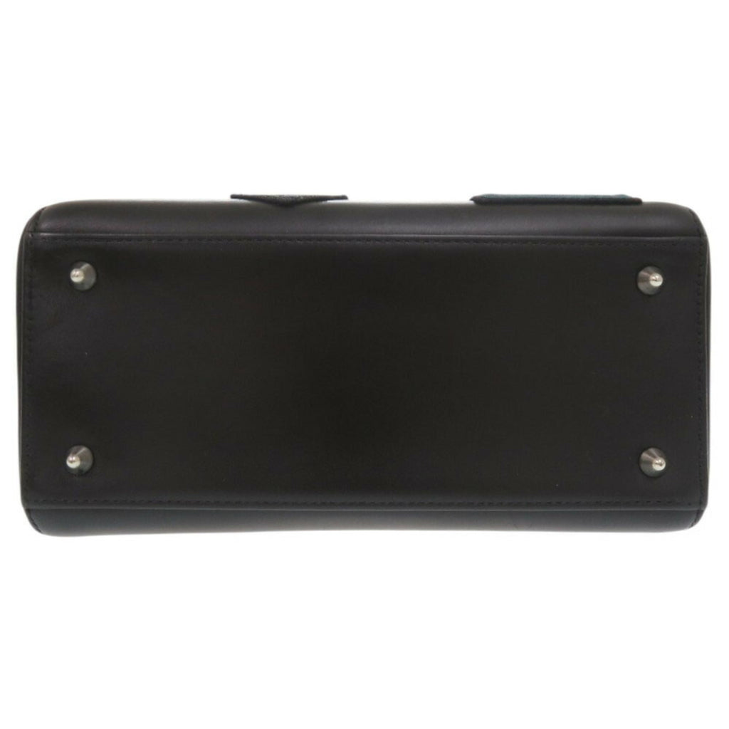 CRD Dior Lady Leather Black Multicolor Handbag Shoulder Bag 0786