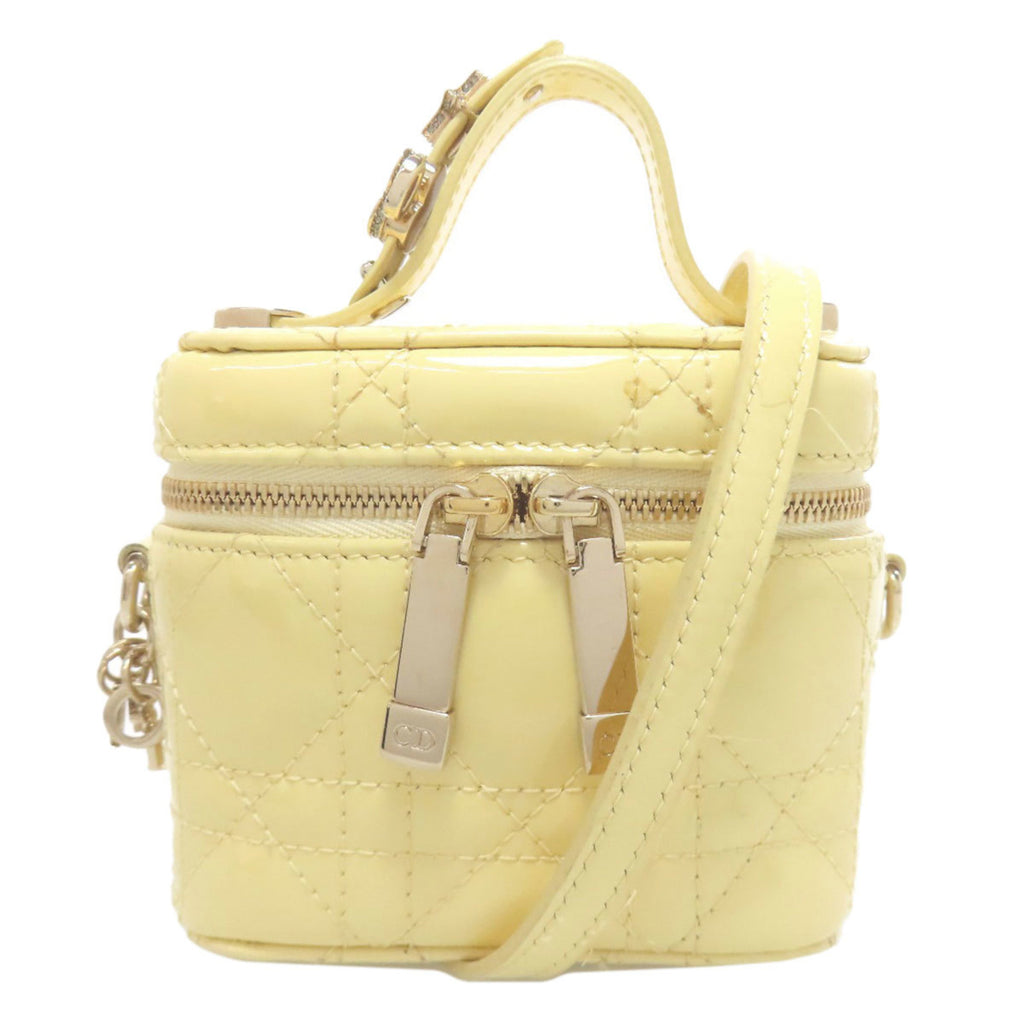 CRD Dior Micro Vanity Handbag Enamel Women's CHRISTIAN DIOR