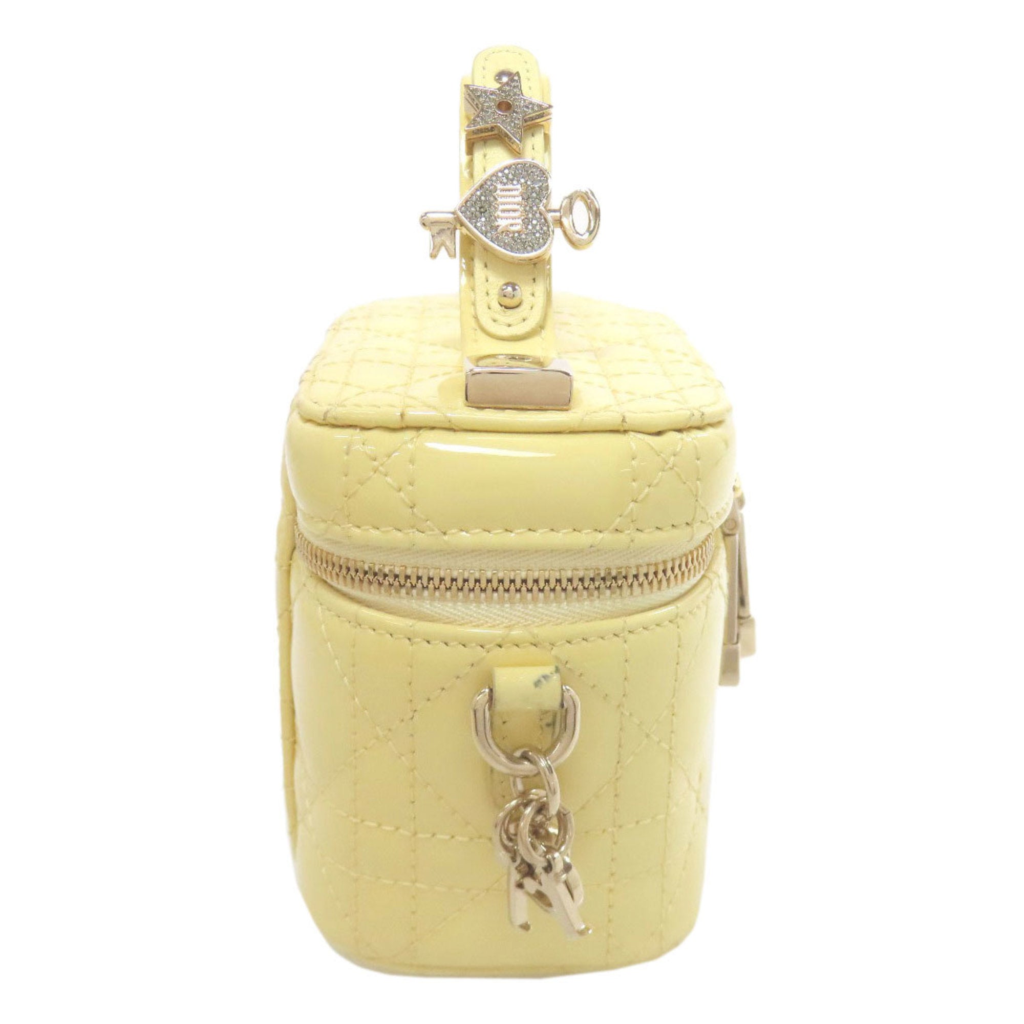 CRD Dior Micro Vanity Handbag Enamel Women's CHRISTIAN DIOR