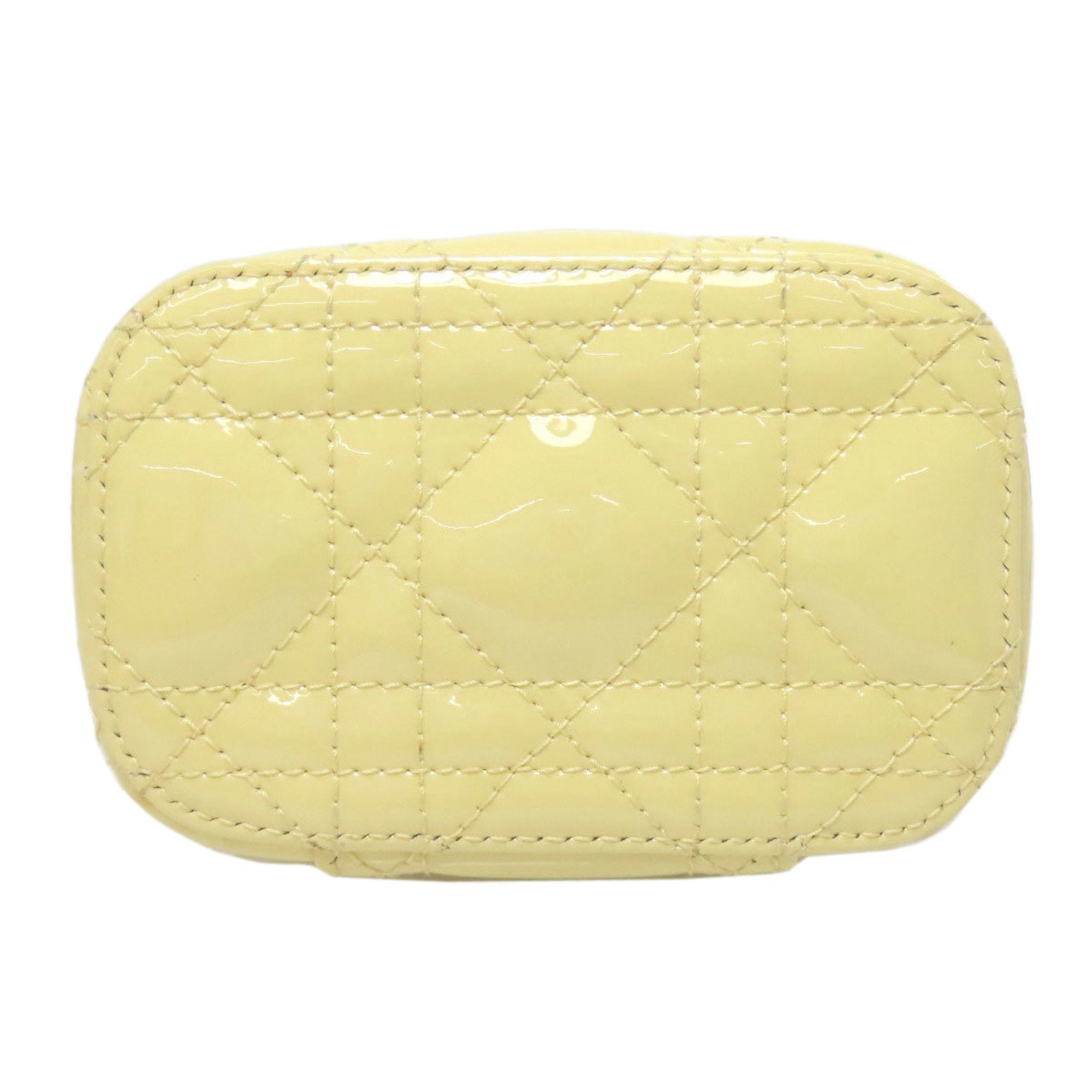 CRD Dior Micro Vanity Handbag Enamel Women's CHRISTIAN DIOR