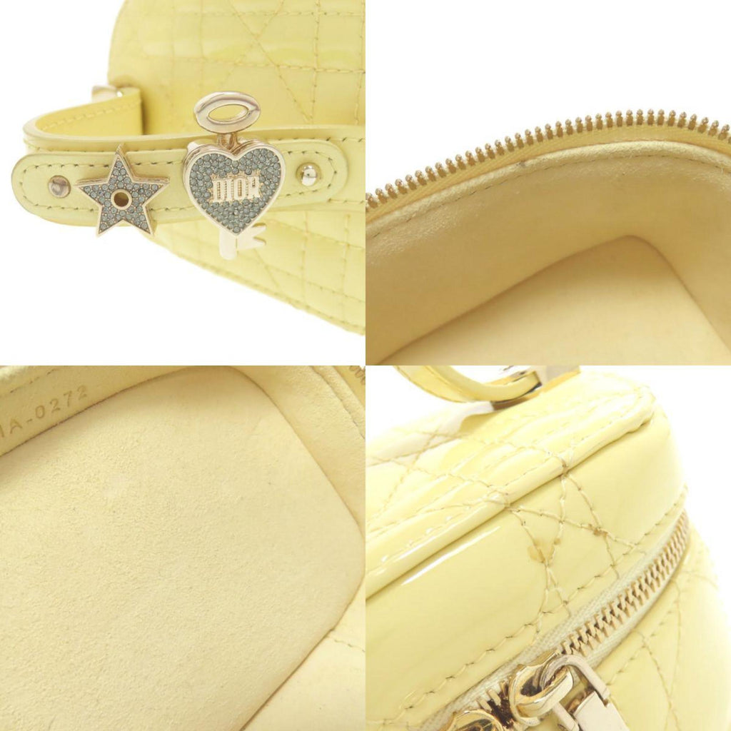 CRD Dior Micro Vanity Handbag Enamel Women's CHRISTIAN DIOR