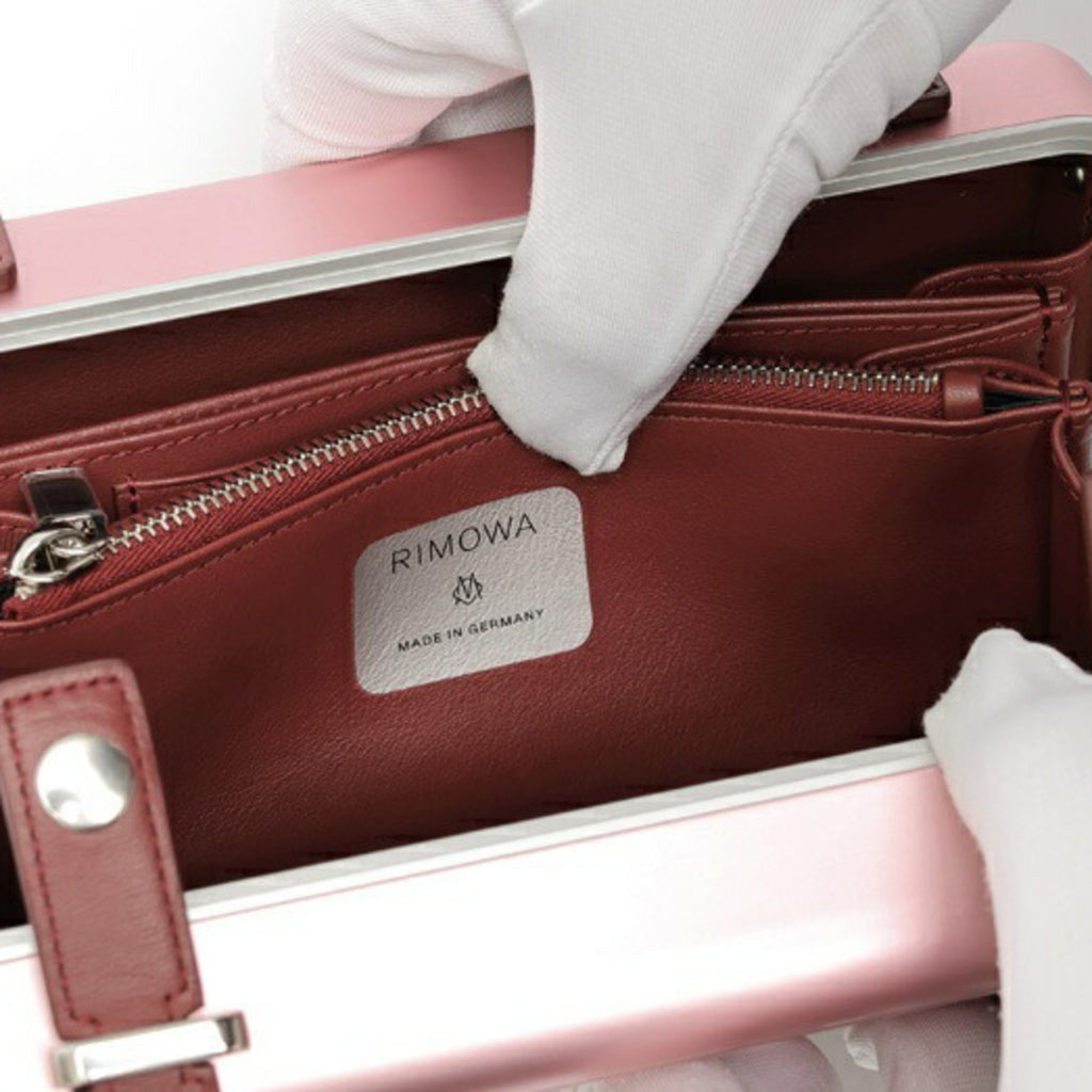 CRD Dior Dior RIMOWA Collaboration Personal Aluminum Crossbody Bag 2DRCA295YWT 99090003 Pink S-159443