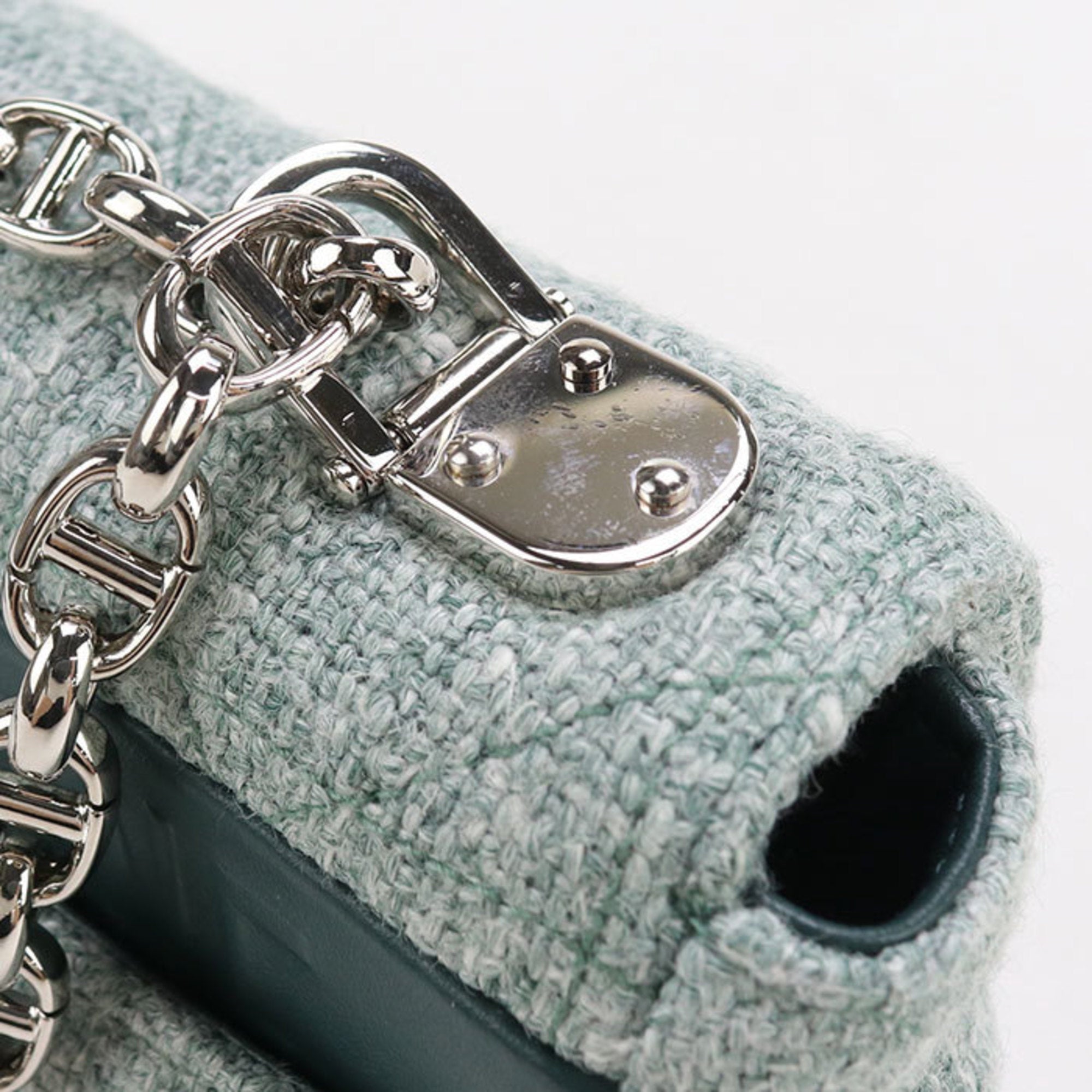 CRD Dior DIOR Dior Shoulder Bag CD94923 Caro M9241 Small Cannage Women's Green