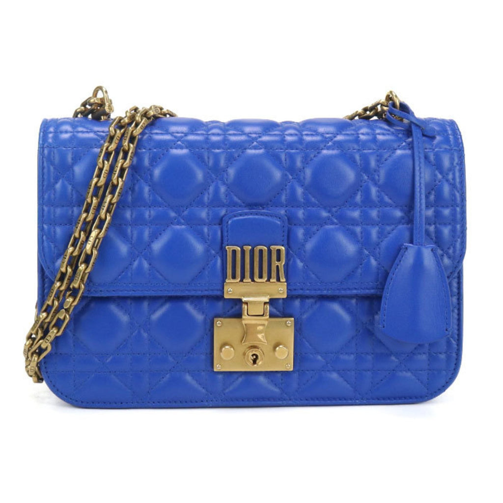 CRD Dior DIOR Dior Chain Addict Shoulder Bag, Women's, Blue