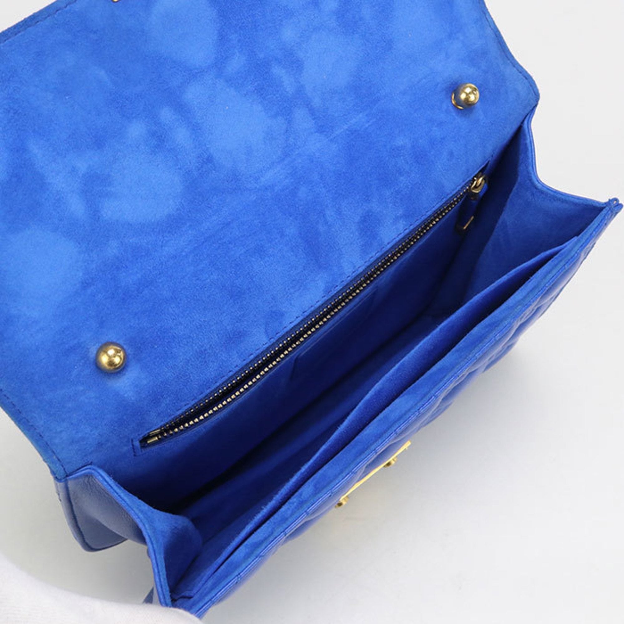 CRD Dior DIOR Dior Chain Addict Shoulder Bag, Women's, Blue