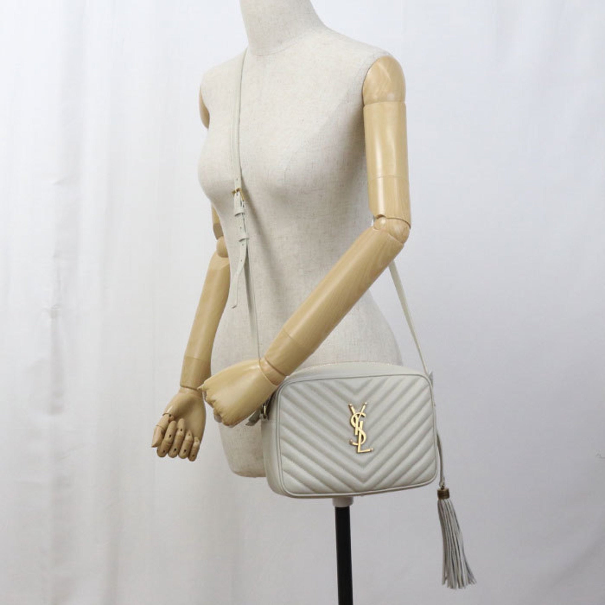 BLCG Chain Shoulder Bag in Crushed Medium Denim 716393 BALENCIAGA 2-way