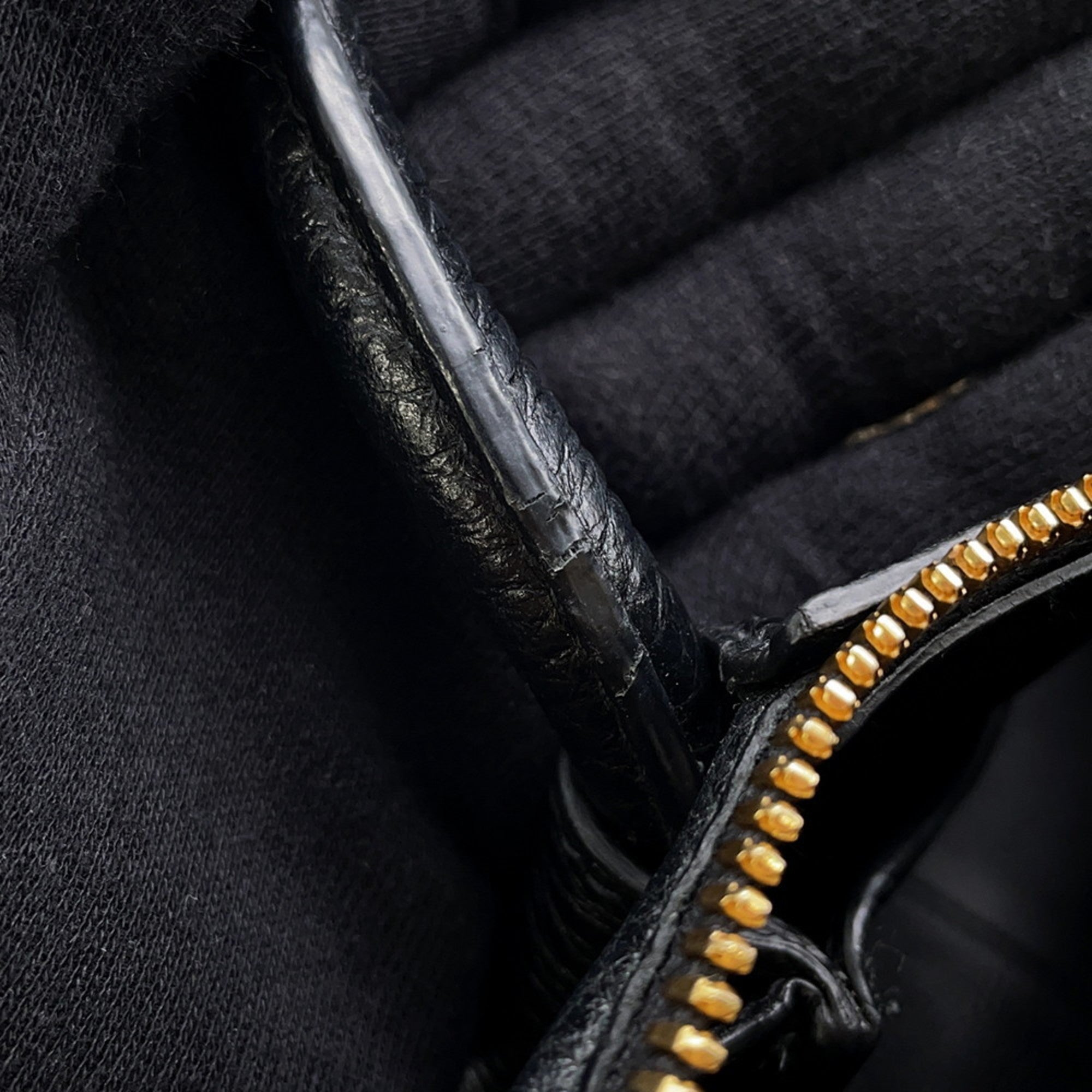 PDA Small Vitello Dino Leather Handbag 1BC145 PRADA 2-Way Shoulder Bag Black