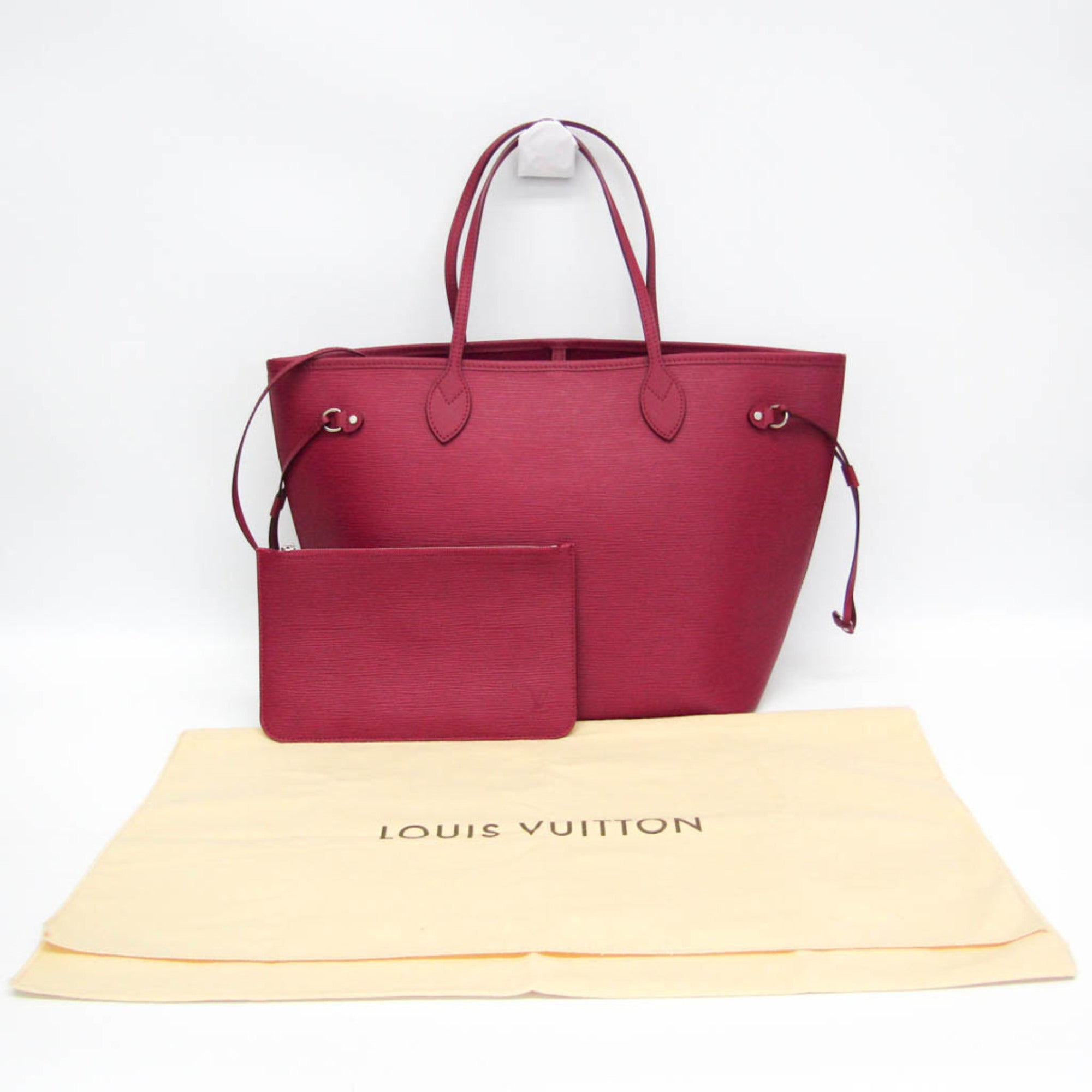 LOV Epi Neverfull MM M40882 Women's Tote Bag Fuchsia