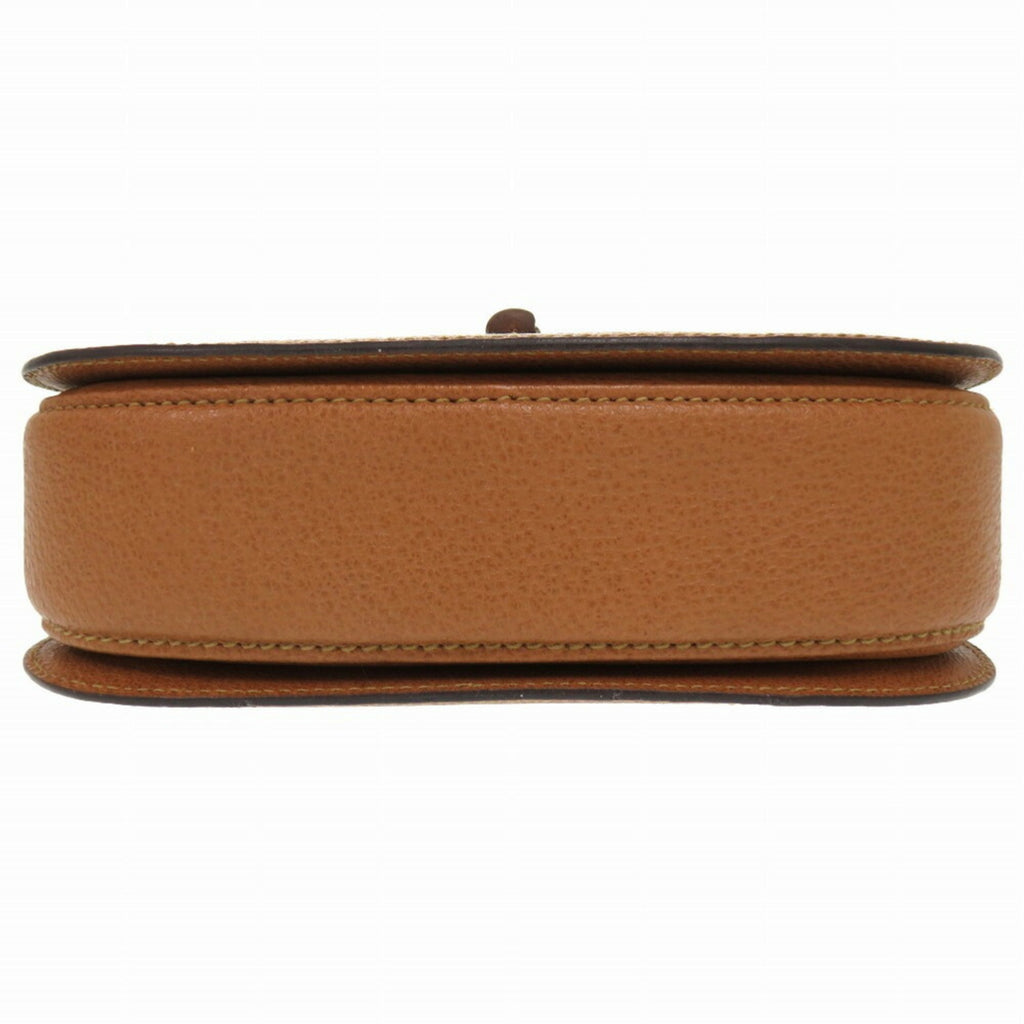 GCCI Bamboo Leather Brown 000 2046 0188 Handbag 0271 GUCCI