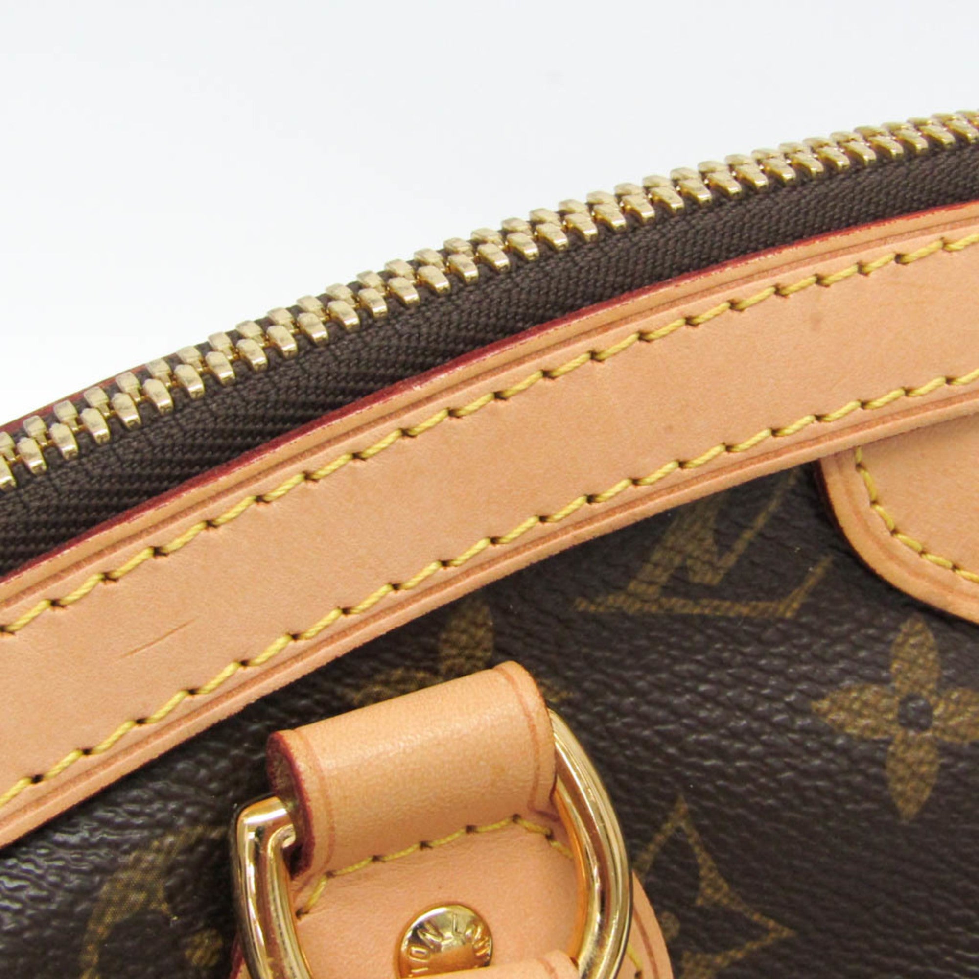 LOV Monogram Tivoli PM M40143 Women's Handbag Brown
