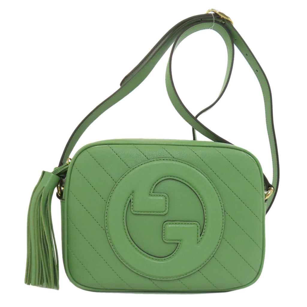 GCCI 742360 Blondie Shoulder Bag Leather Women's GUCCI