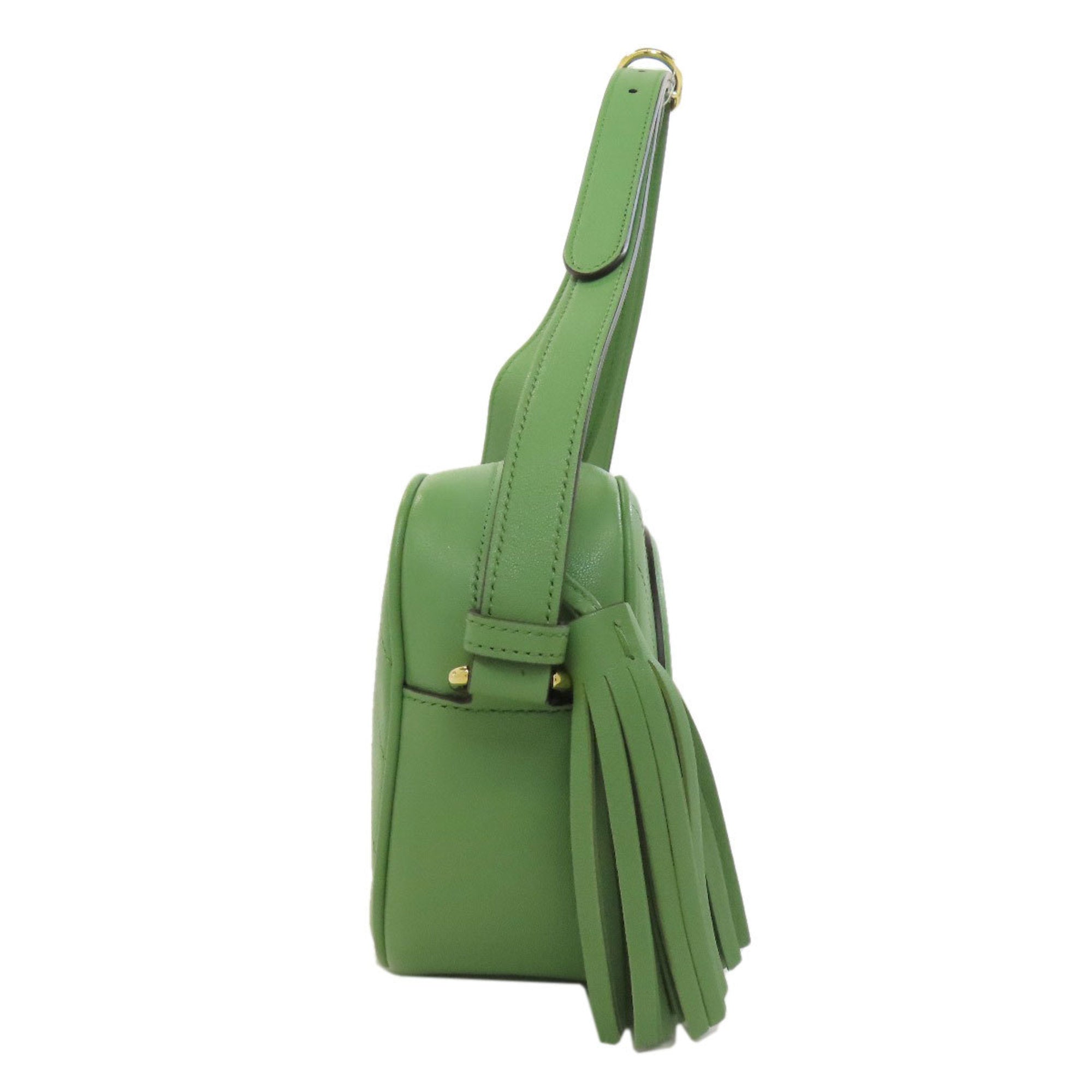 GCCI 742360 Blondie Shoulder Bag Leather Women's GUCCI