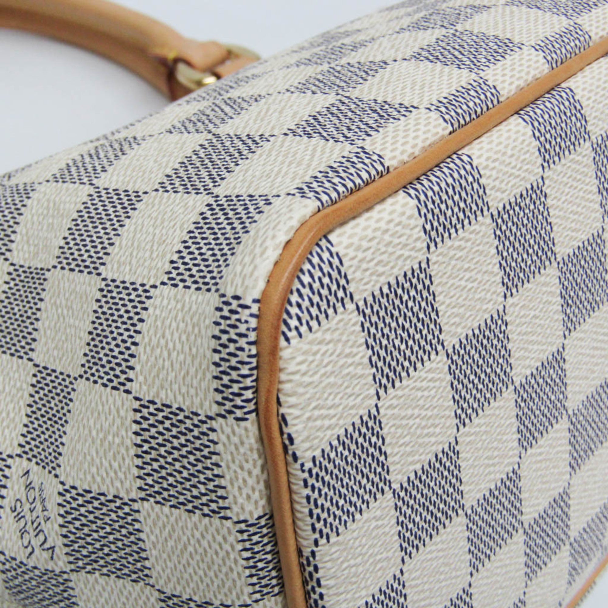 LOV Damier Azur Saleya PM N51186 Women's Handbag Damier Azur