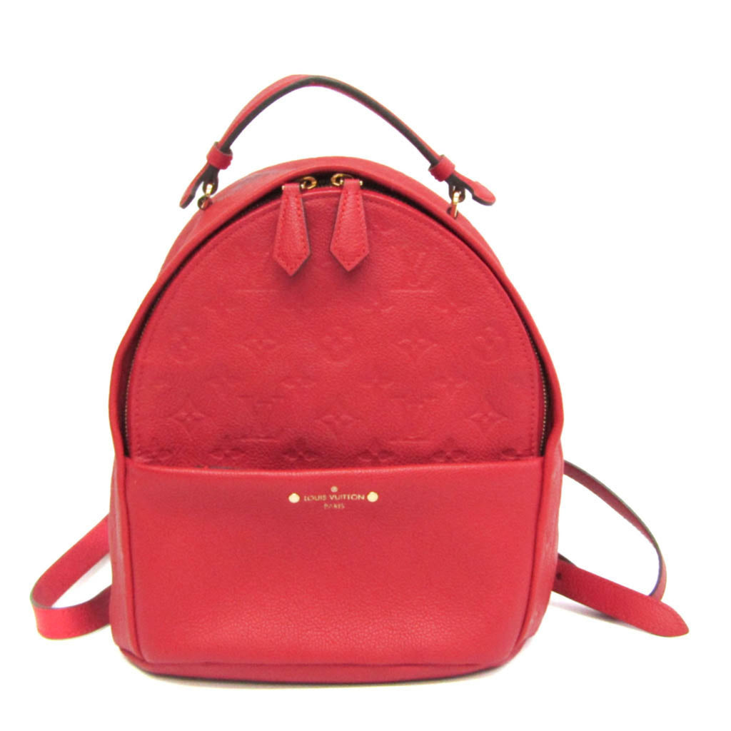 LOV Monogram Empreinte Sorbonne M44015 Women's Backpack Cerise