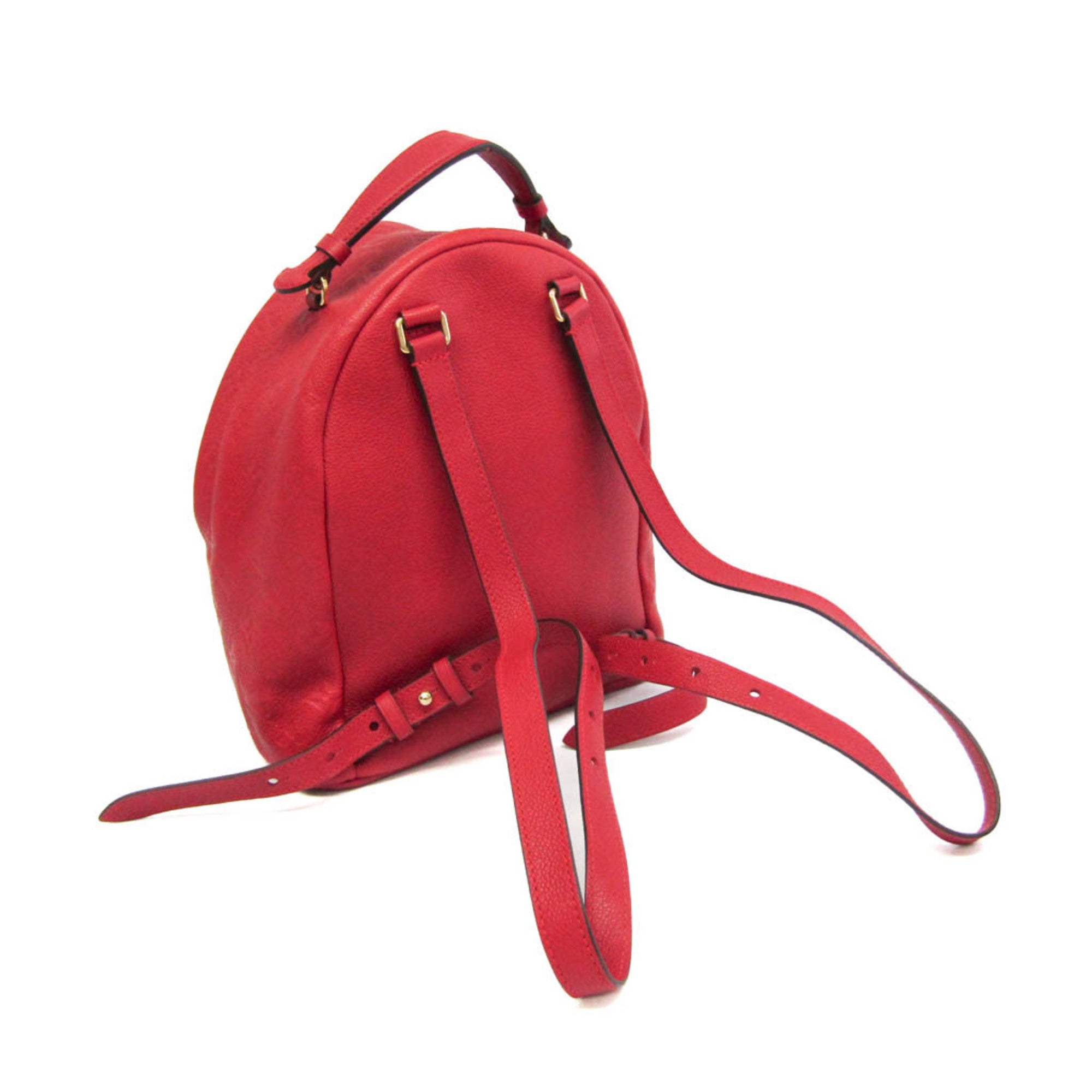 LOV Monogram Empreinte Sorbonne M44015 Women's Backpack Cerise