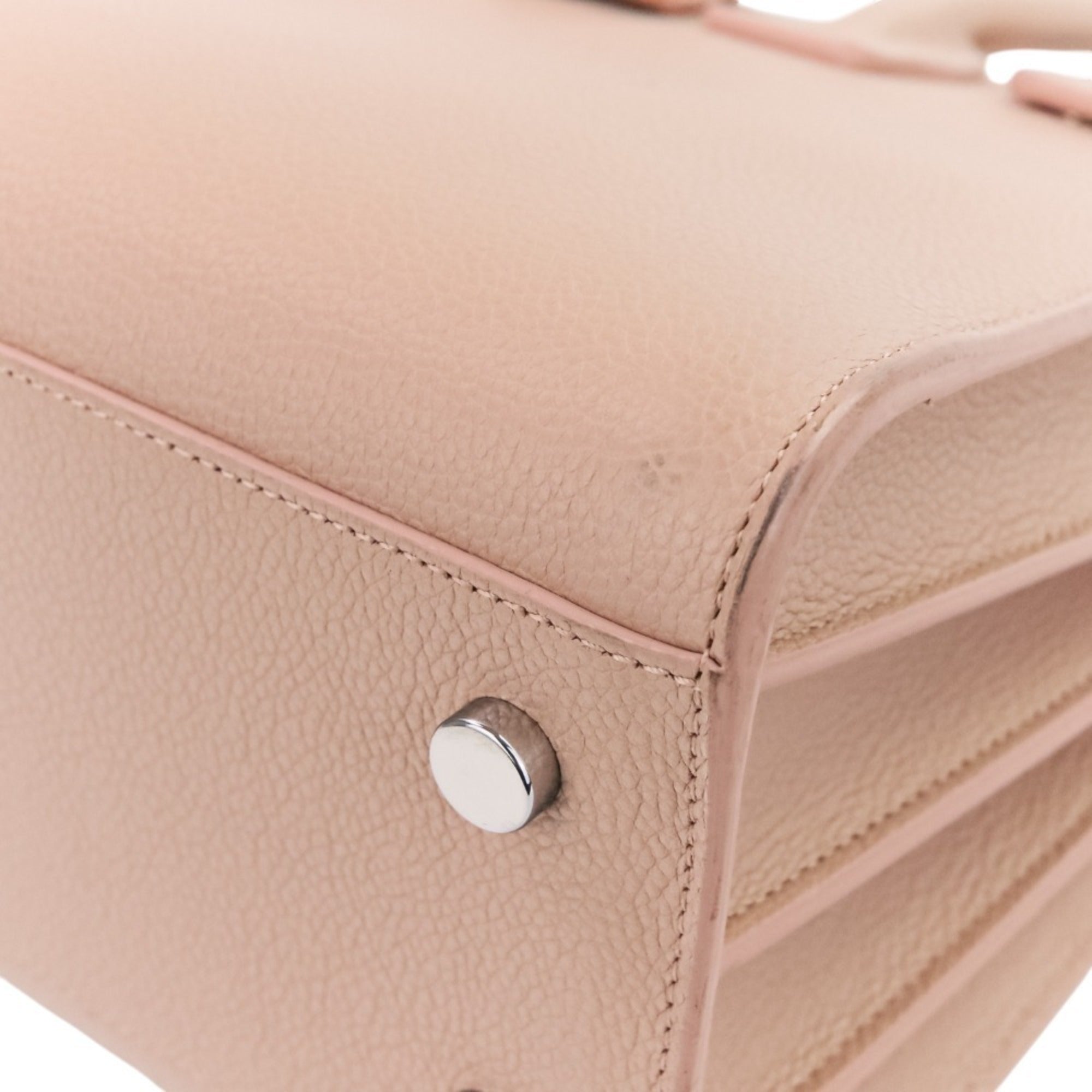 SLT Laurent Classic Baby Sac de Jour 2-Way Handbag, Pink, Women's