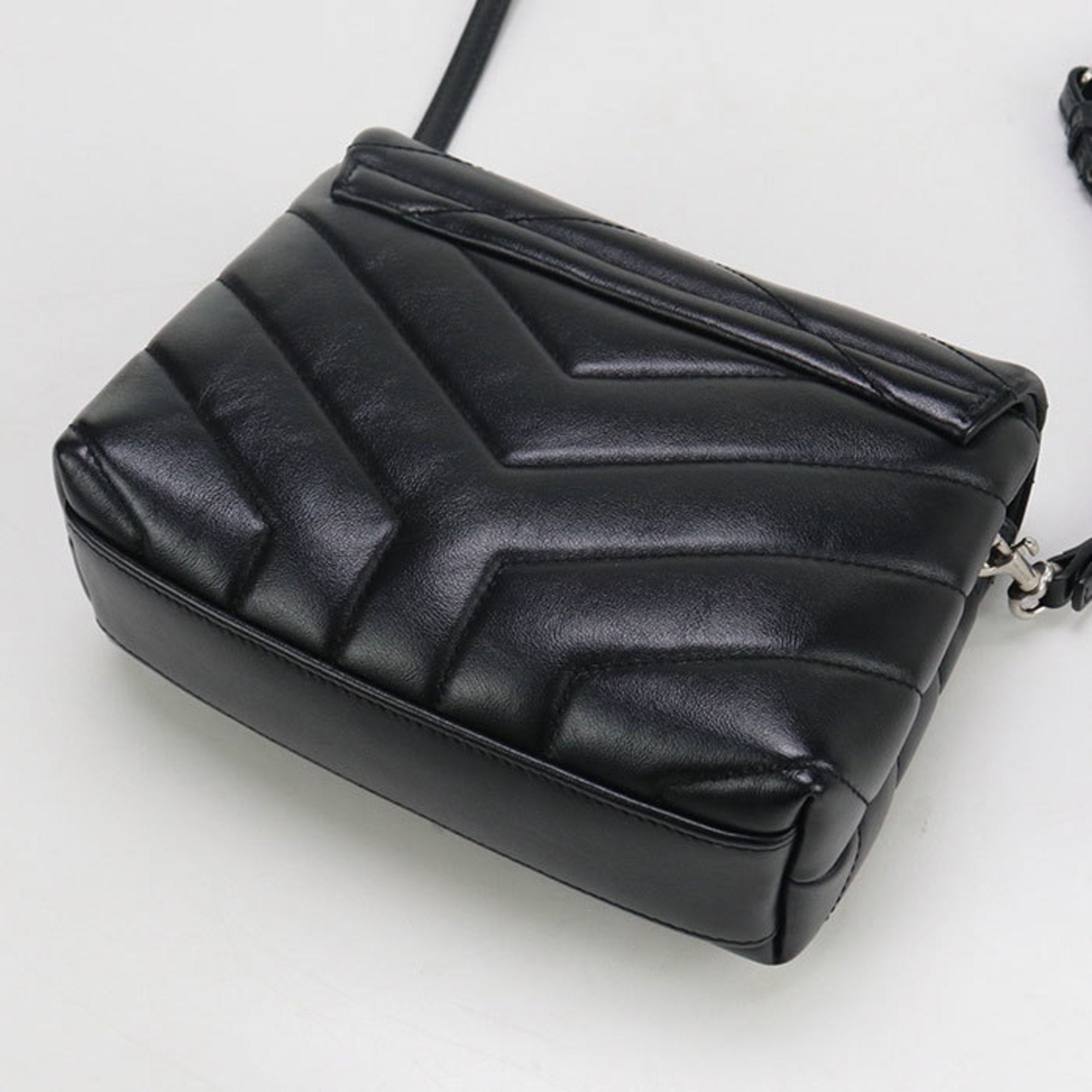 SLT LAURENT Shoulder Bag SL95393 Lulu 467072 DV707 1000 Women's Black