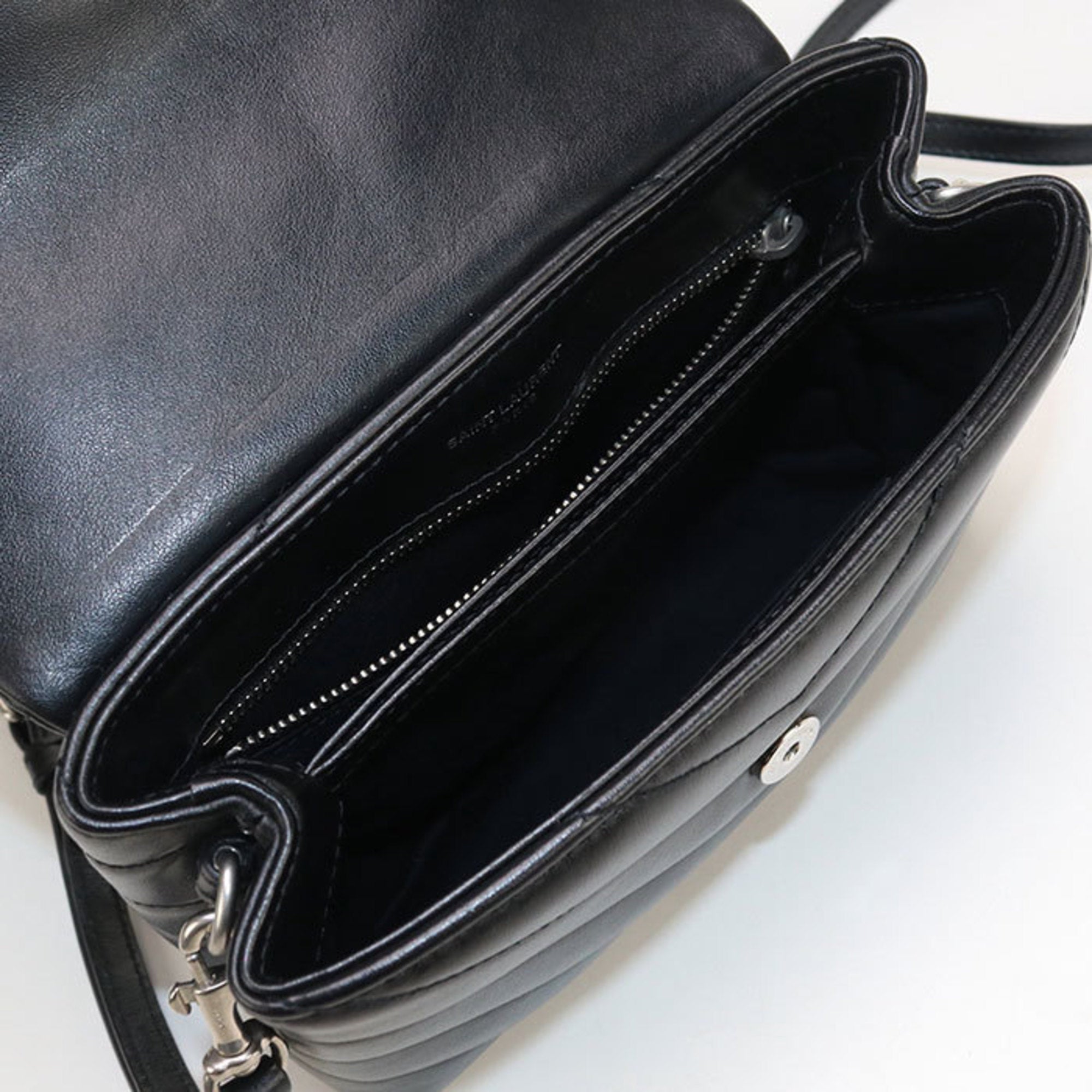 SLT LAURENT Shoulder Bag SL95393 Lulu 467072 DV707 1000 Women's Black