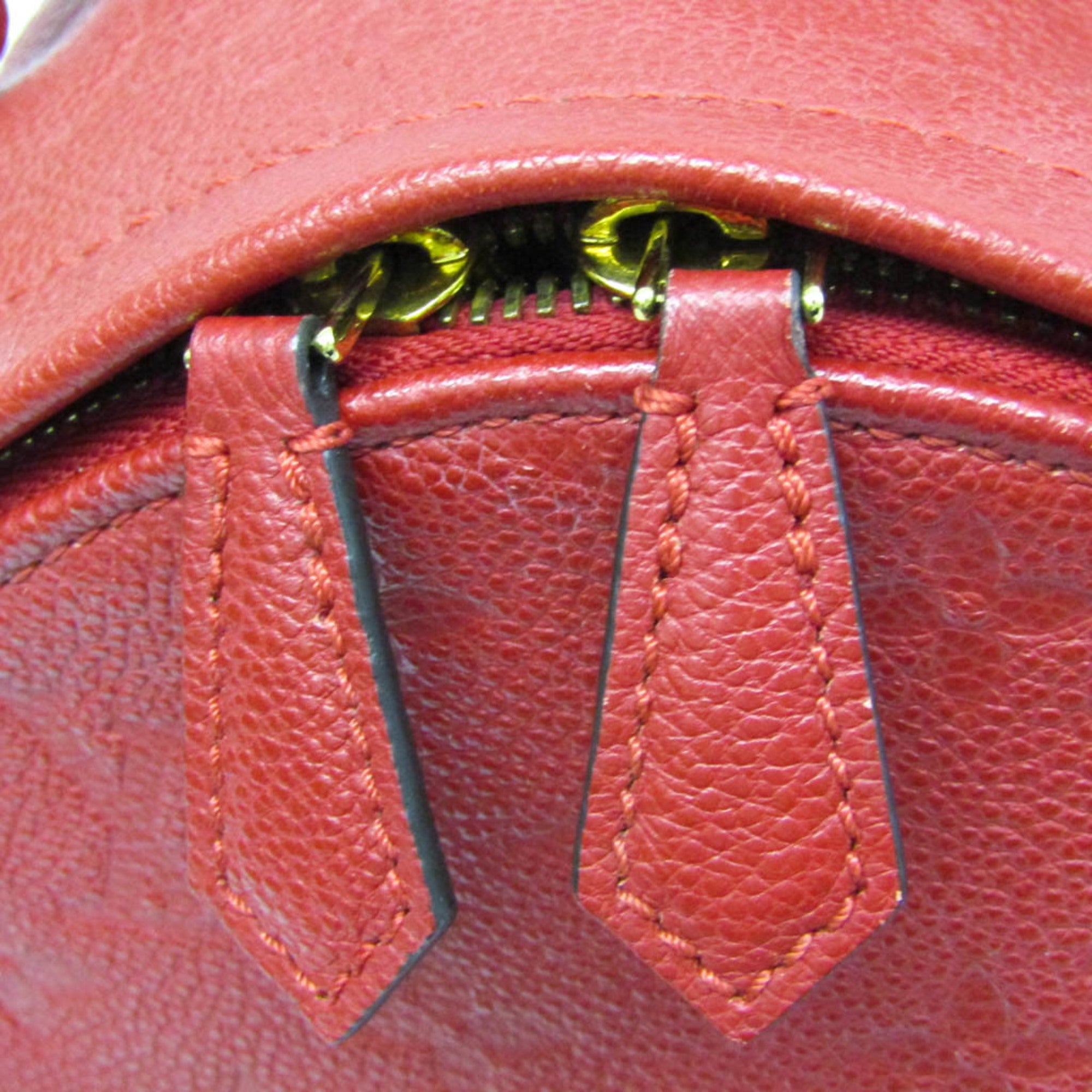 LOV Monogram Empreinte Sorbonne M44015 Women's Backpack Cerise