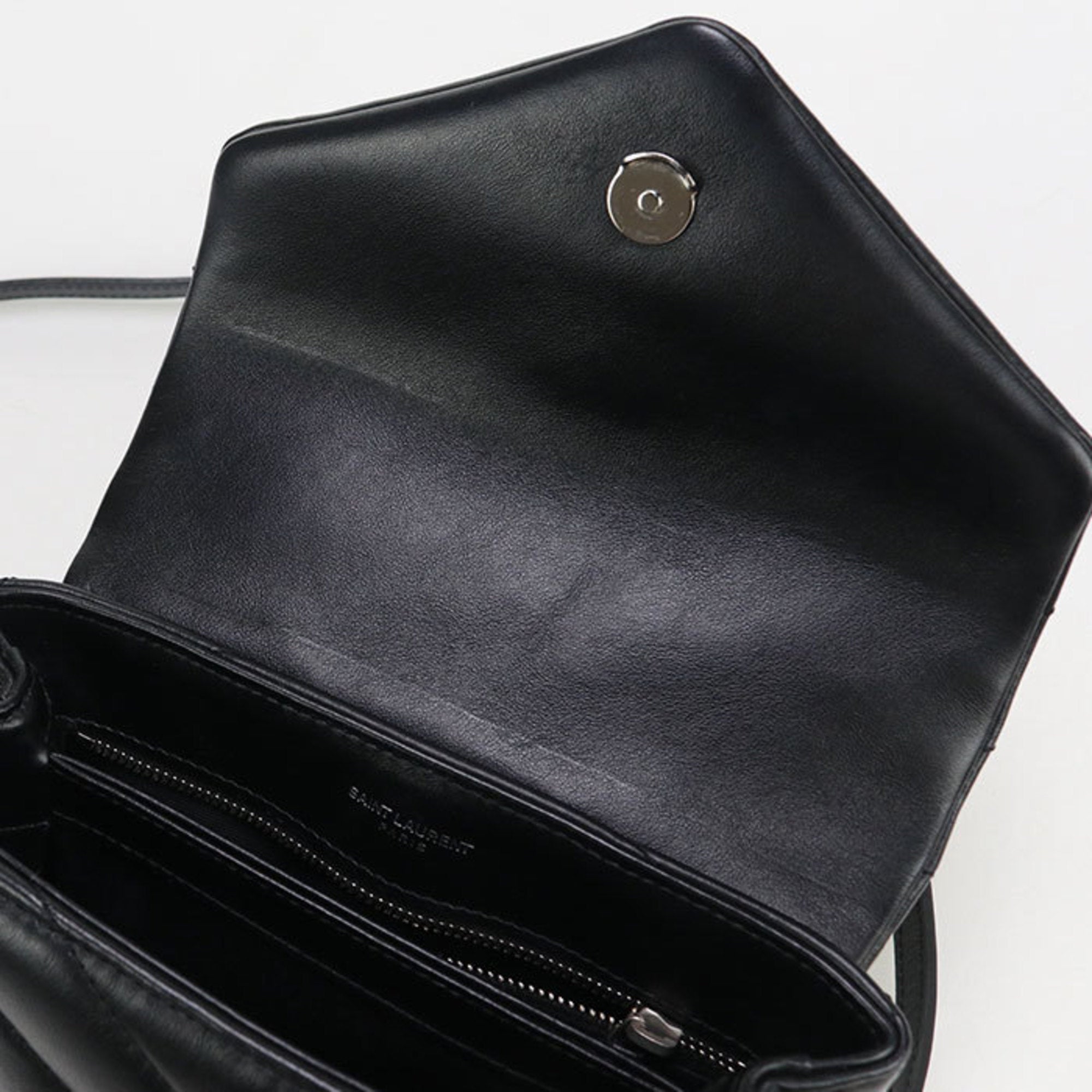 SLT LAURENT Shoulder Bag SL95393 Lulu 467072 DV707 1000 Women's Black