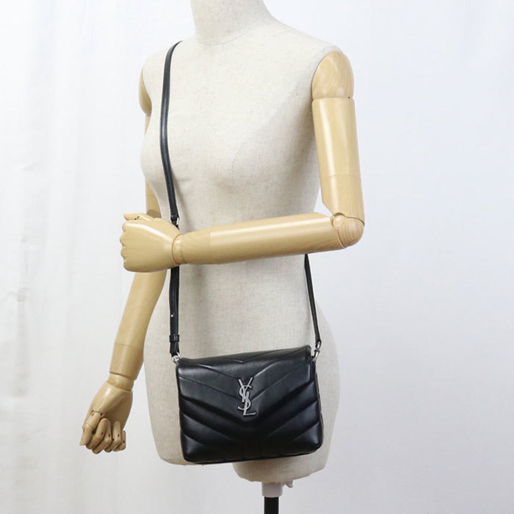 SLT LAURENT Shoulder Bag SL95393 Lulu 467072 DV707 1000 Women's Black