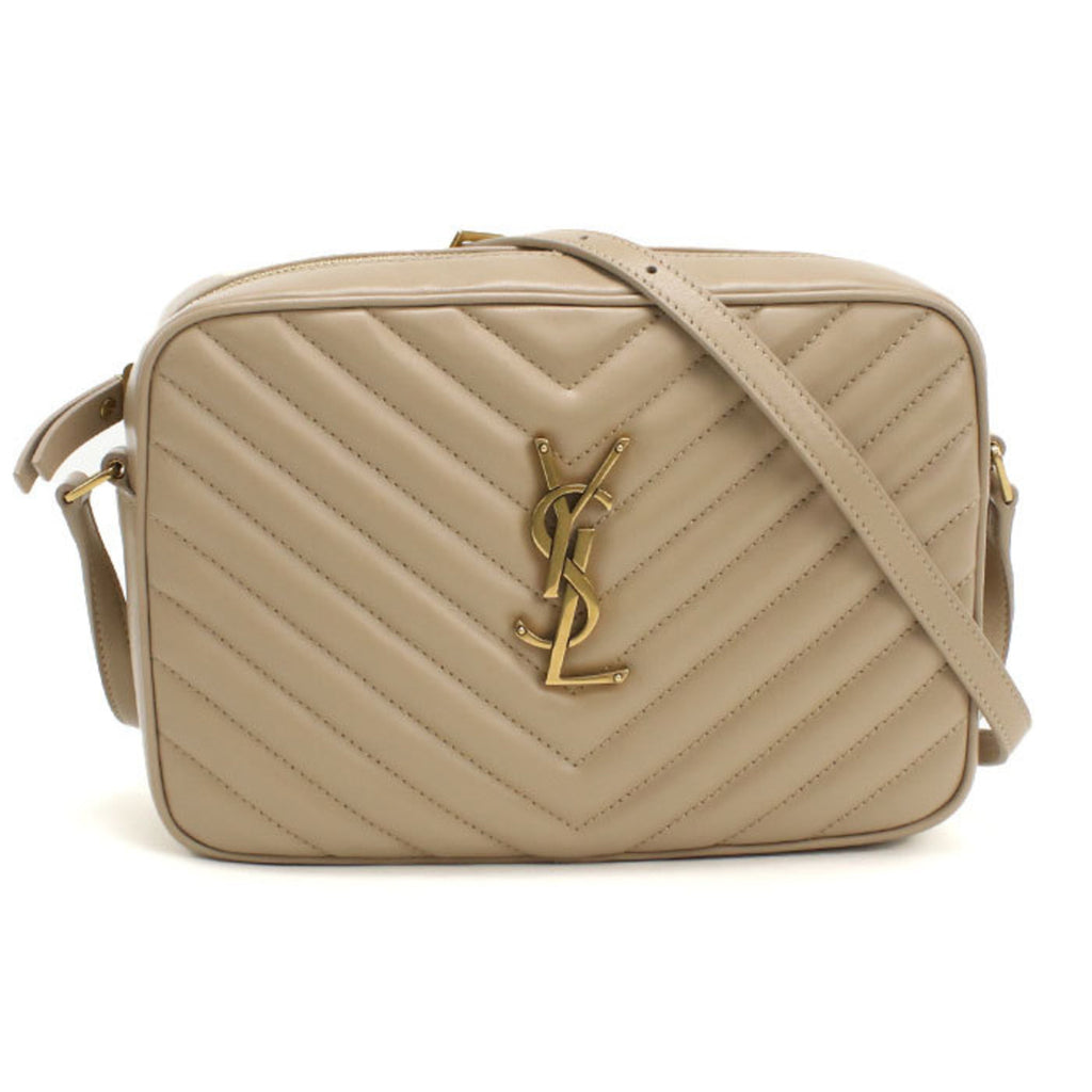 SLT LAURENT Crossbody Shoulder Bag 761554 Camera Lou Women's Beige