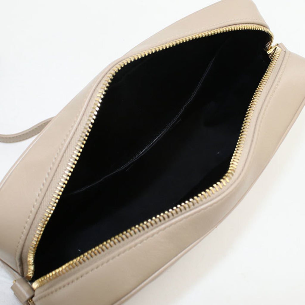 SLT LAURENT Crossbody Shoulder Bag 761554 Camera Lou Women's Beige