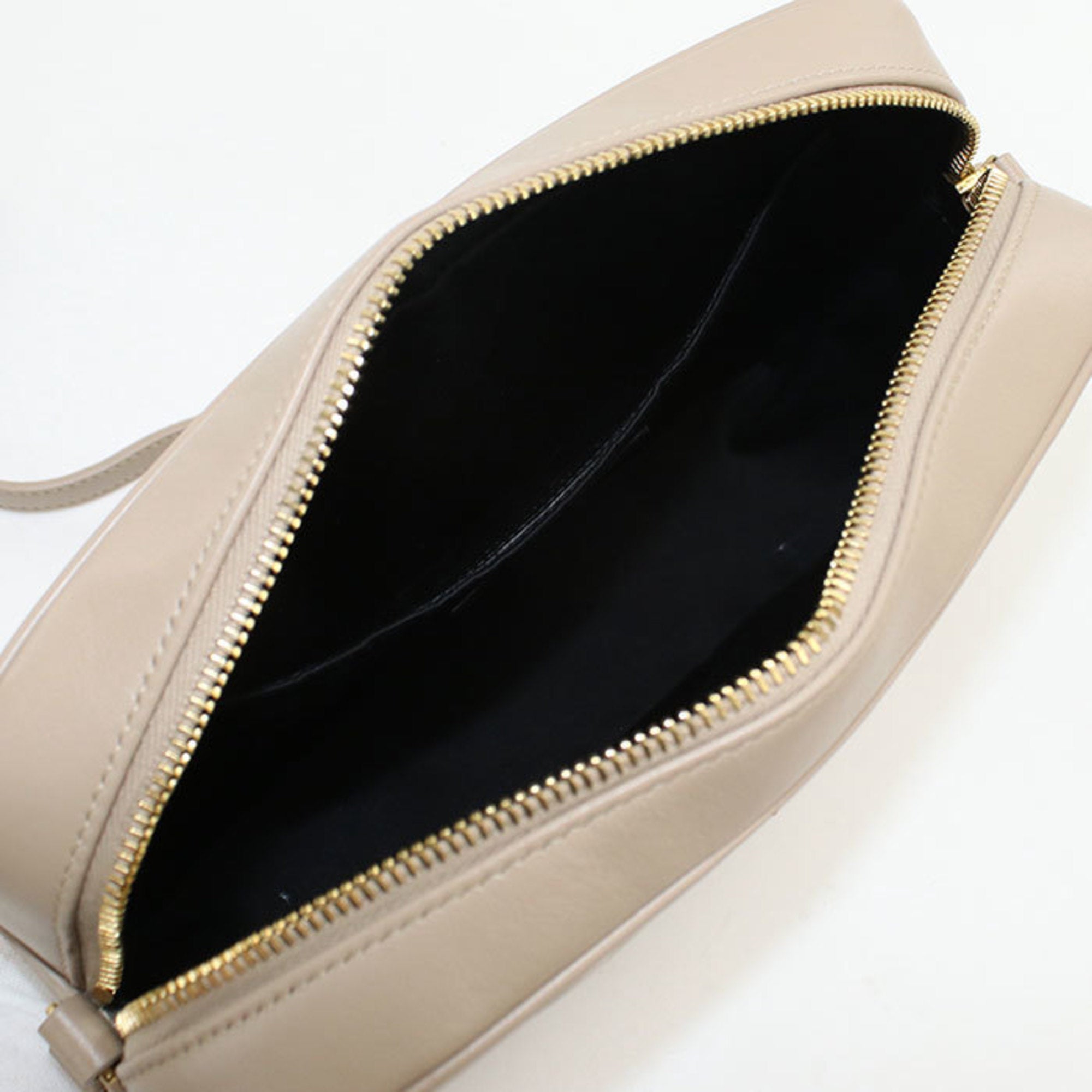 SLT LAURENT Crossbody Shoulder Bag 761554 Camera Lou Women's Beige