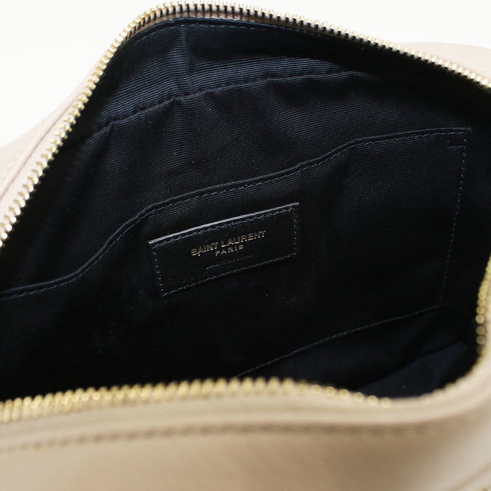 SLT LAURENT Crossbody Shoulder Bag 761554 Camera Lou Women's Beige