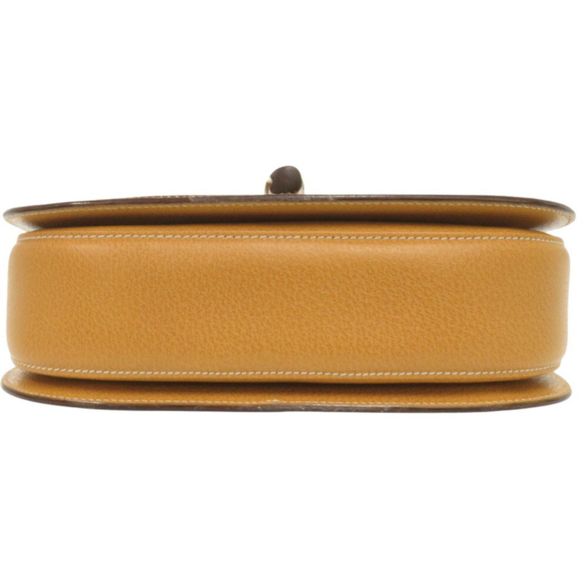 GCCI Bamboo 000 1364 0633 Leather Yellow Handbag 0145GUCCI