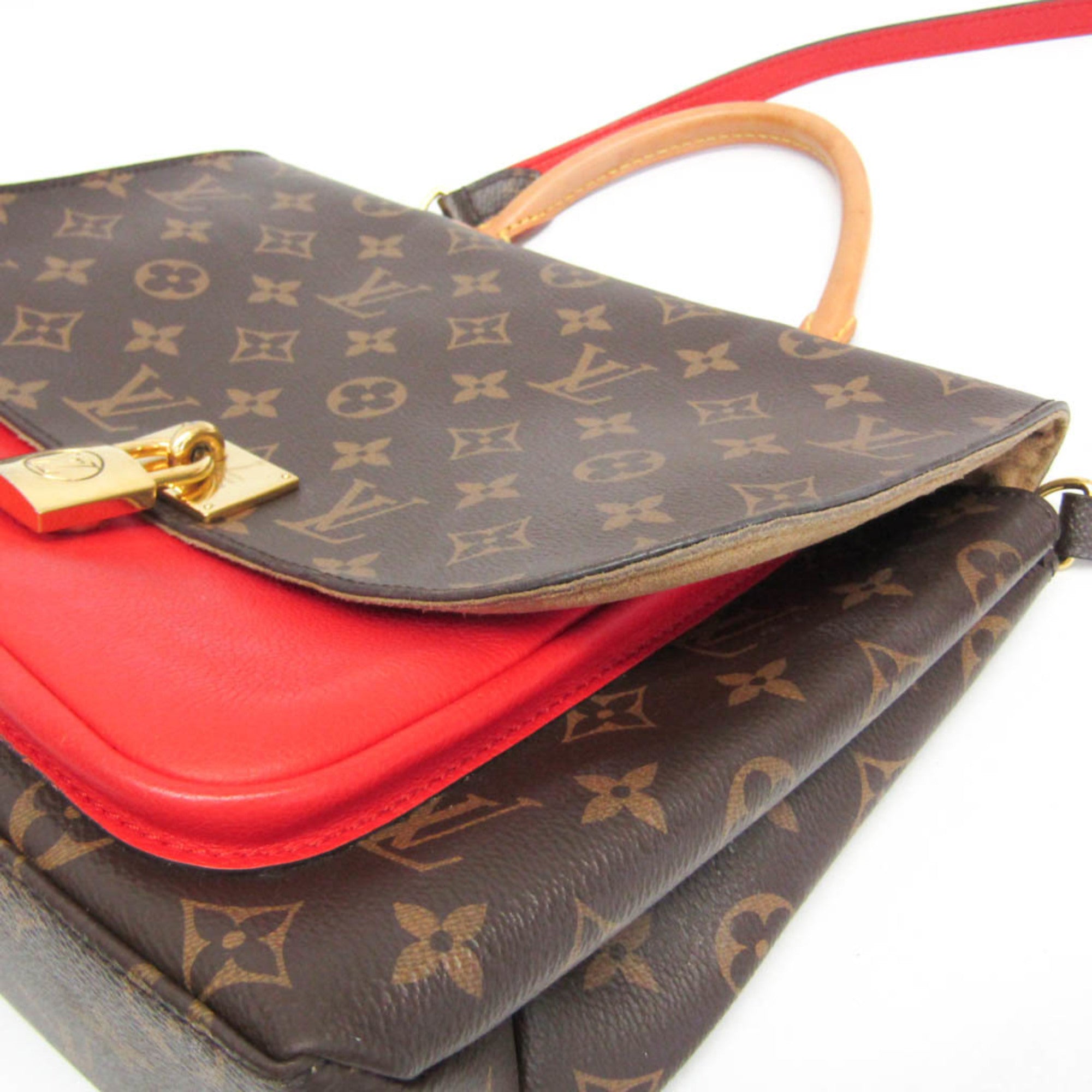 LOV Monogram Marignan M44286 Women's Handbag,Shoulder Bag Coquelicots,Monogram