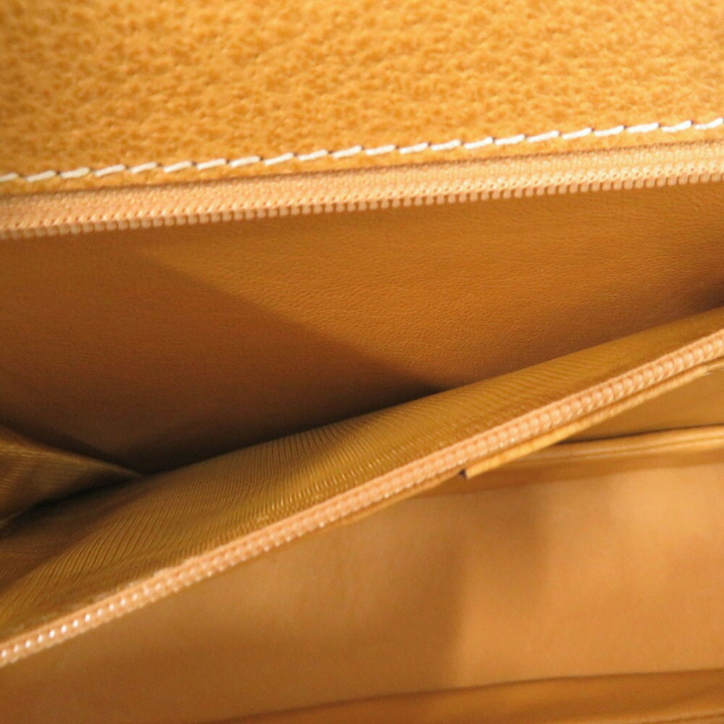 GCCI Bamboo 000 1364 0633 Leather Yellow Handbag 0145GUCCI