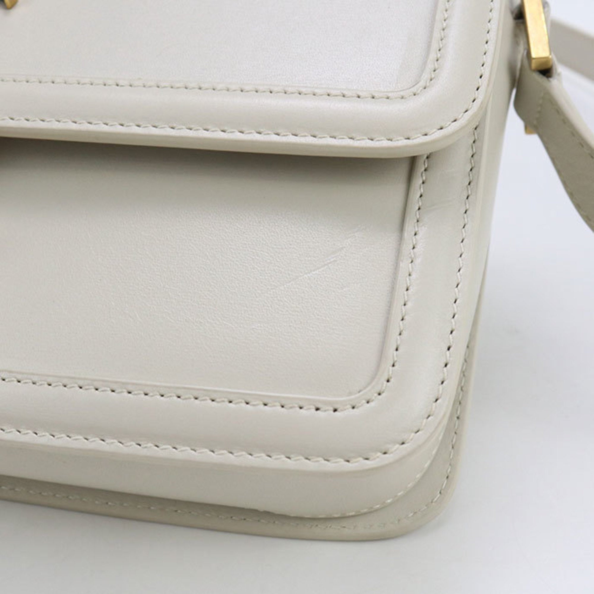 SLT LAURENT Solferino Shoulder Bag 634305 Women's White
