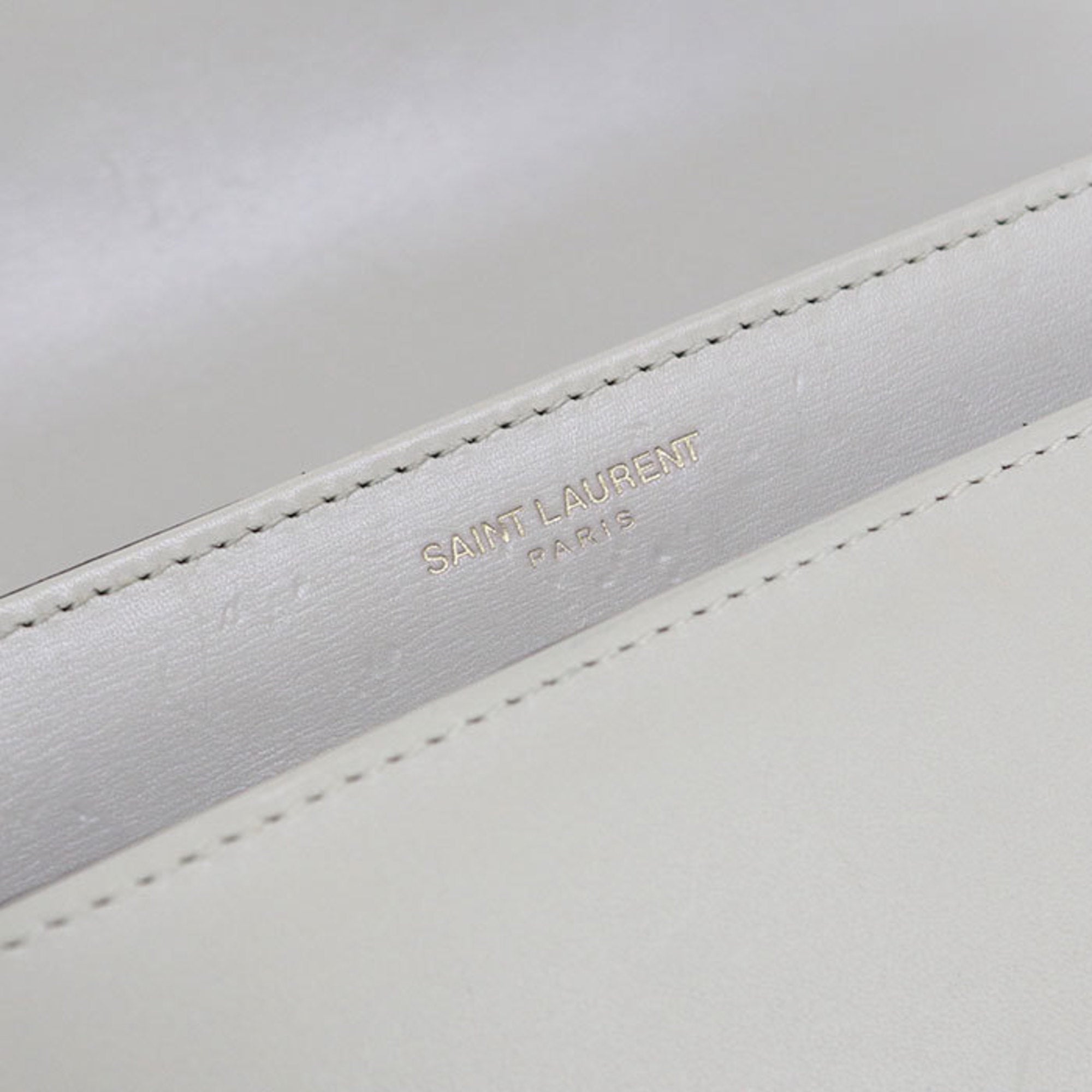 SLT LAURENT Solferino Shoulder Bag 634305 Women's White