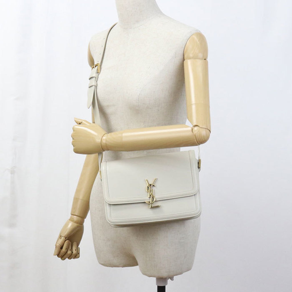 SLT LAURENT Solferino Shoulder Bag 634305 Women's White