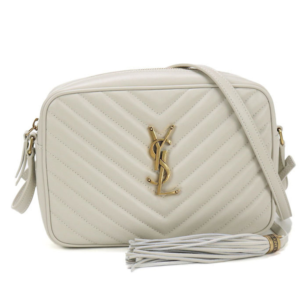 SLT LAURENT Crossbody Shoulder Bag 612544 Camera Lou Women's White