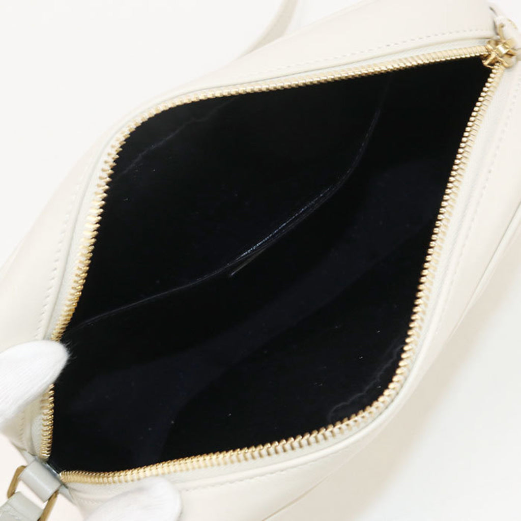 SLT LAURENT Crossbody Shoulder Bag 612544 Camera Lou Women's White