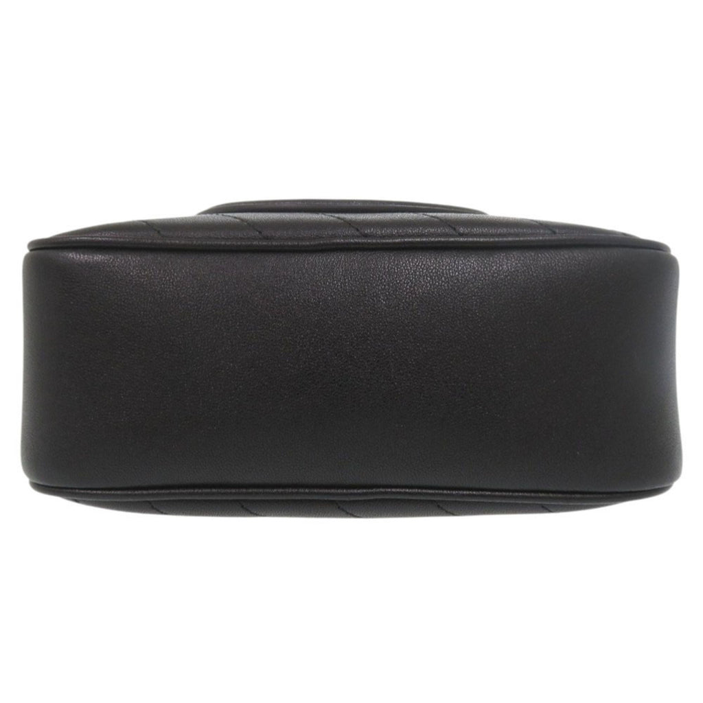 GCCI Like new Gucci Blondie 742360 leather black shoulder bag 0510 GUCCI