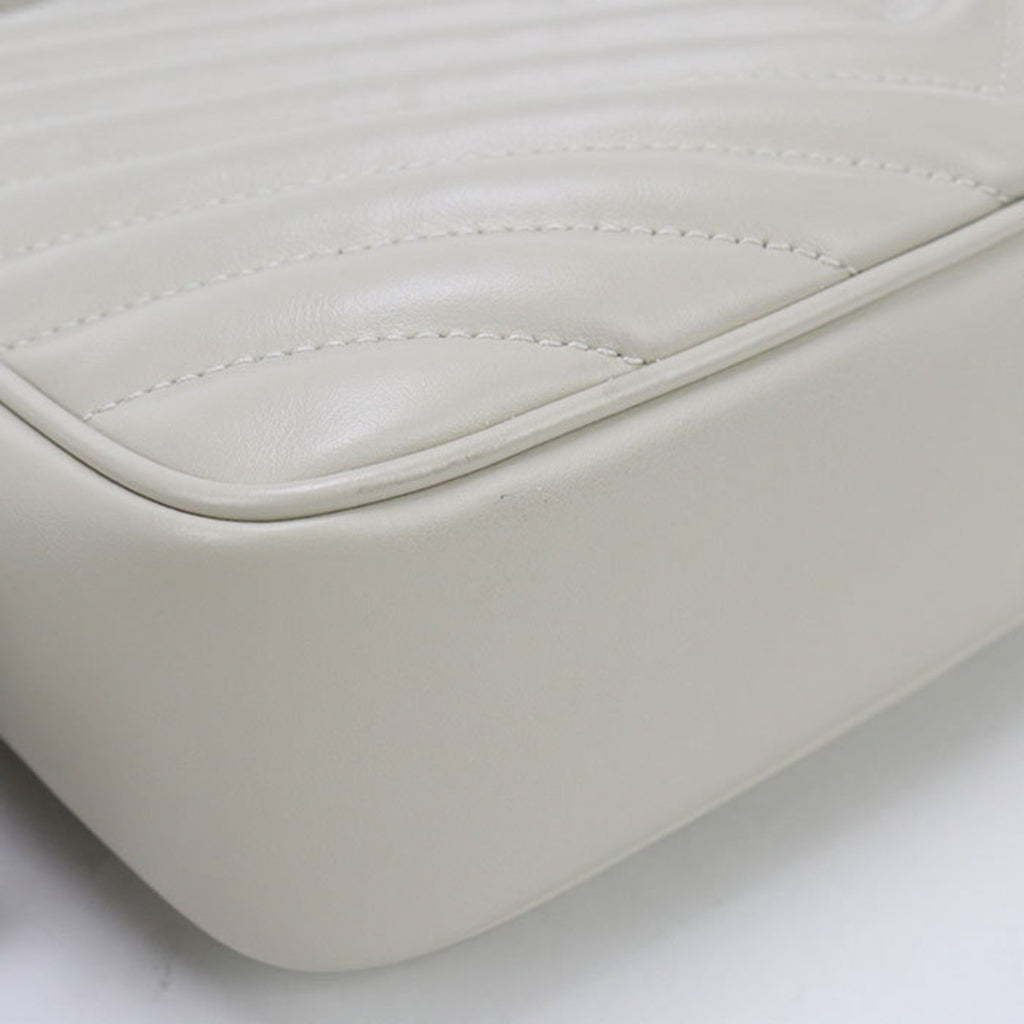 SLT LAURENT Crossbody Shoulder Bag 612544 Camera Lou Women's White