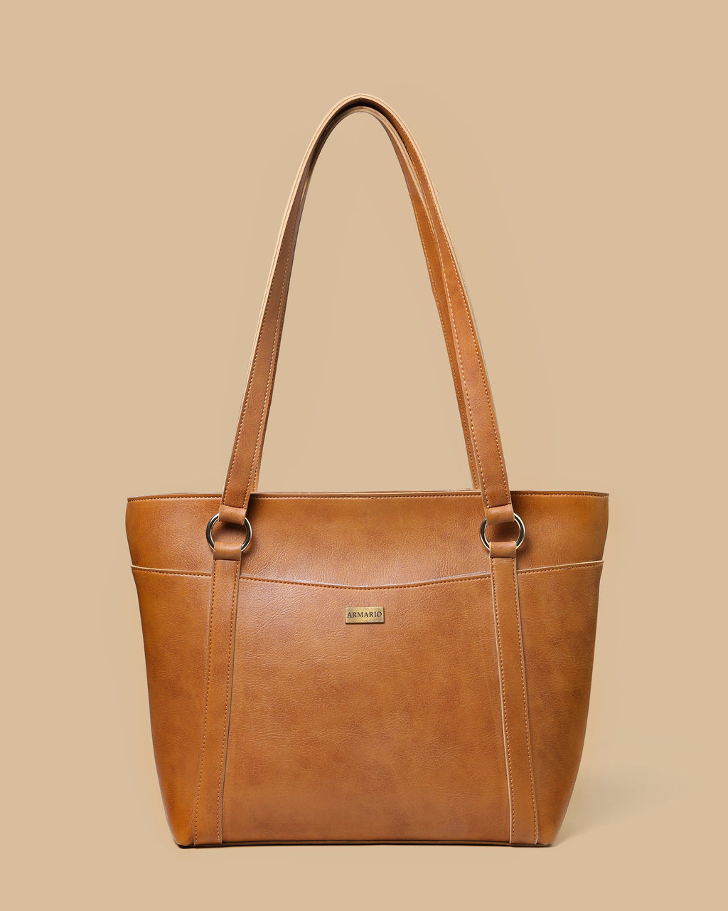 D-VINE Mini Tote Bag (Metallic Orange)